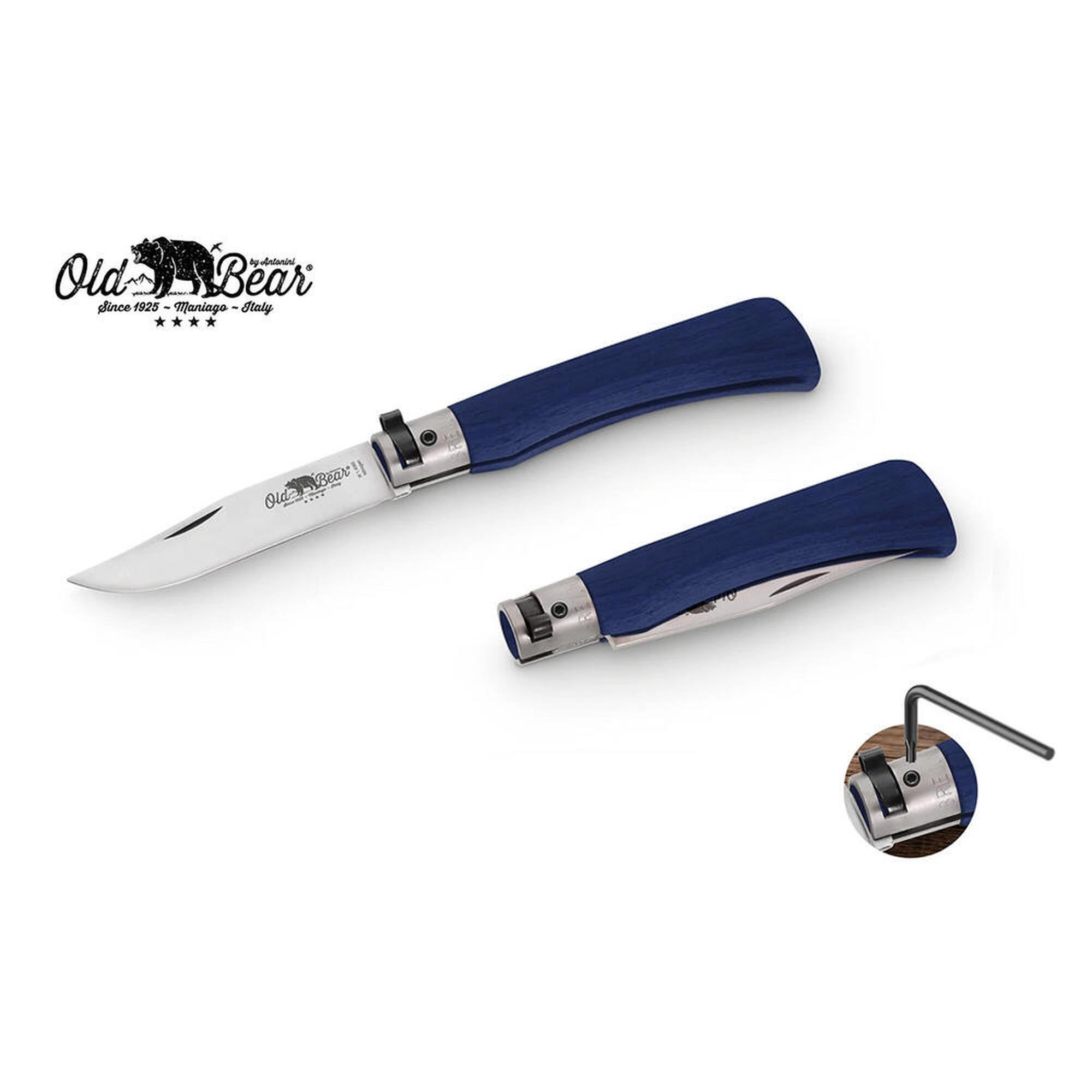 Nóż składany włoski Antonini Satin Stainless M