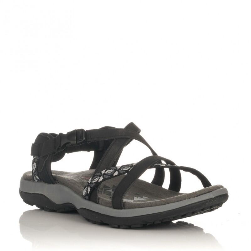 Sandały SKECHERS REGGAE SLIM VACAY Czarny