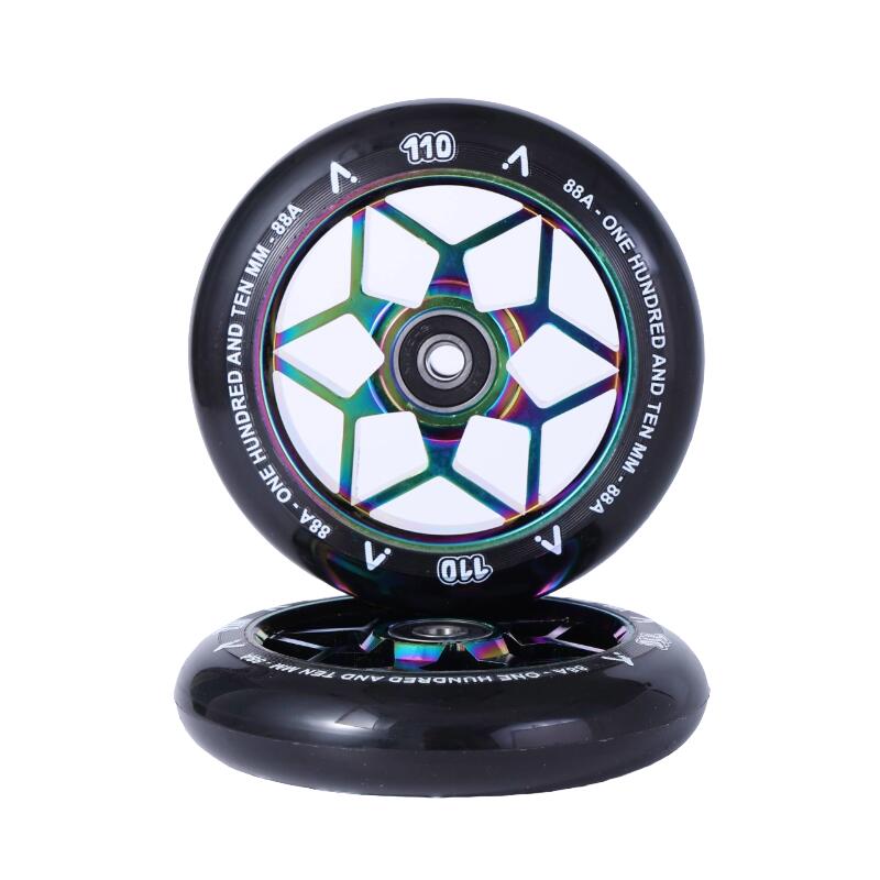 Koła do hulajnogi Freestyle – Swift (x2/para) – 110 mm – Neochrome