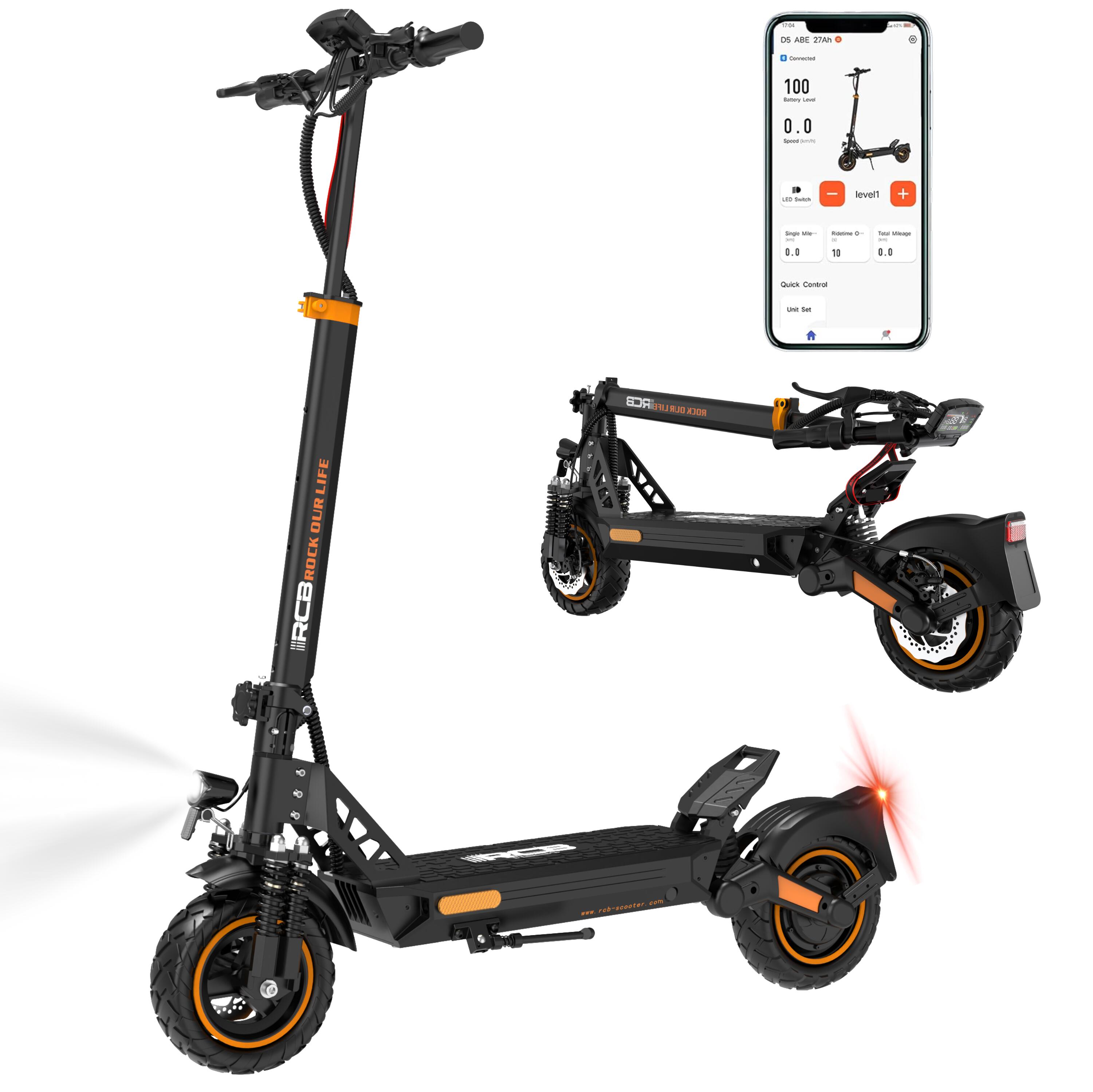 ​​Hulajn. elekt. dla dorosłych RCB-D5 PRO 27Ah NFC+kierunk. 130km