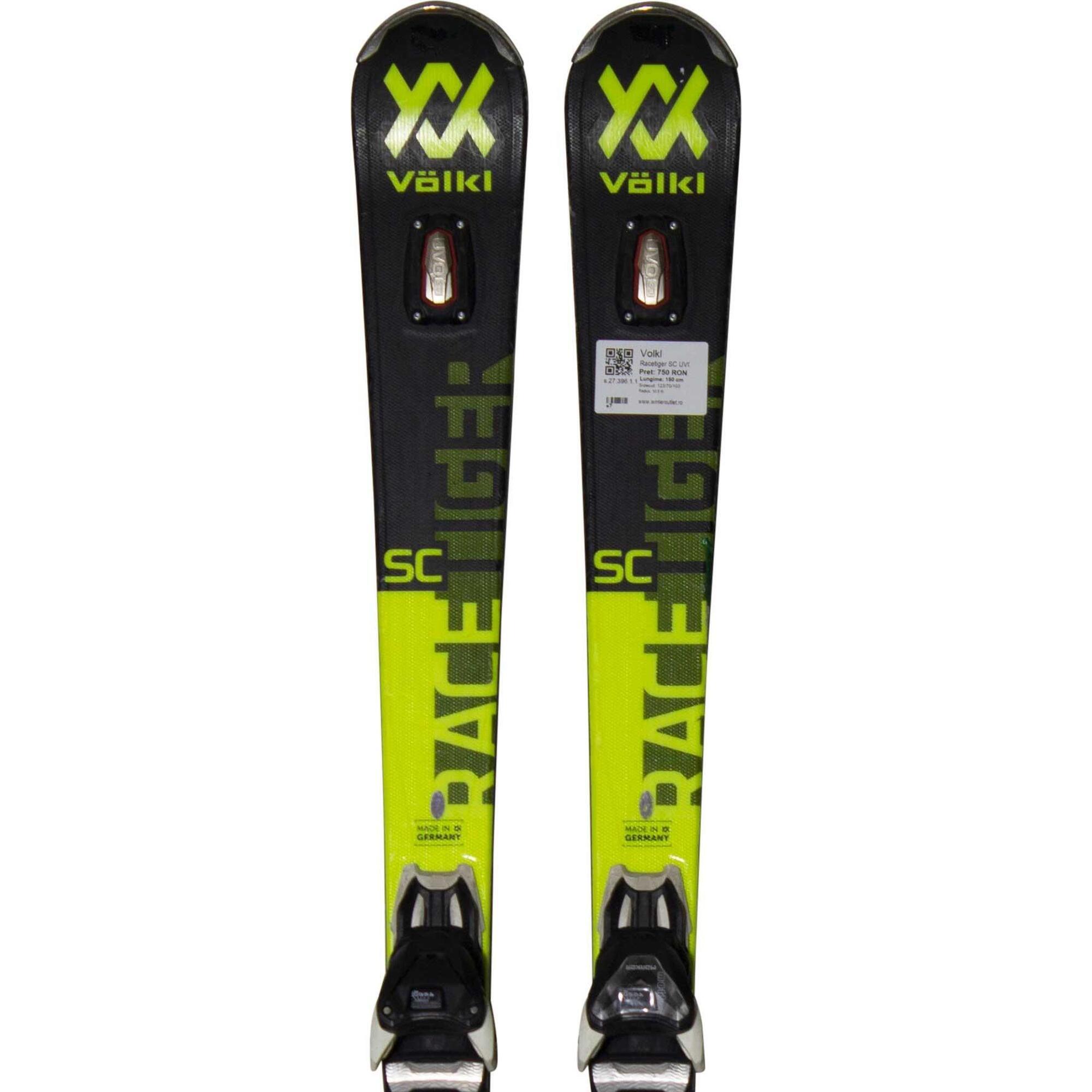 Second Life- Narty VOLKL Racetiger SC UVO 2020  150 cm- Stan dobry