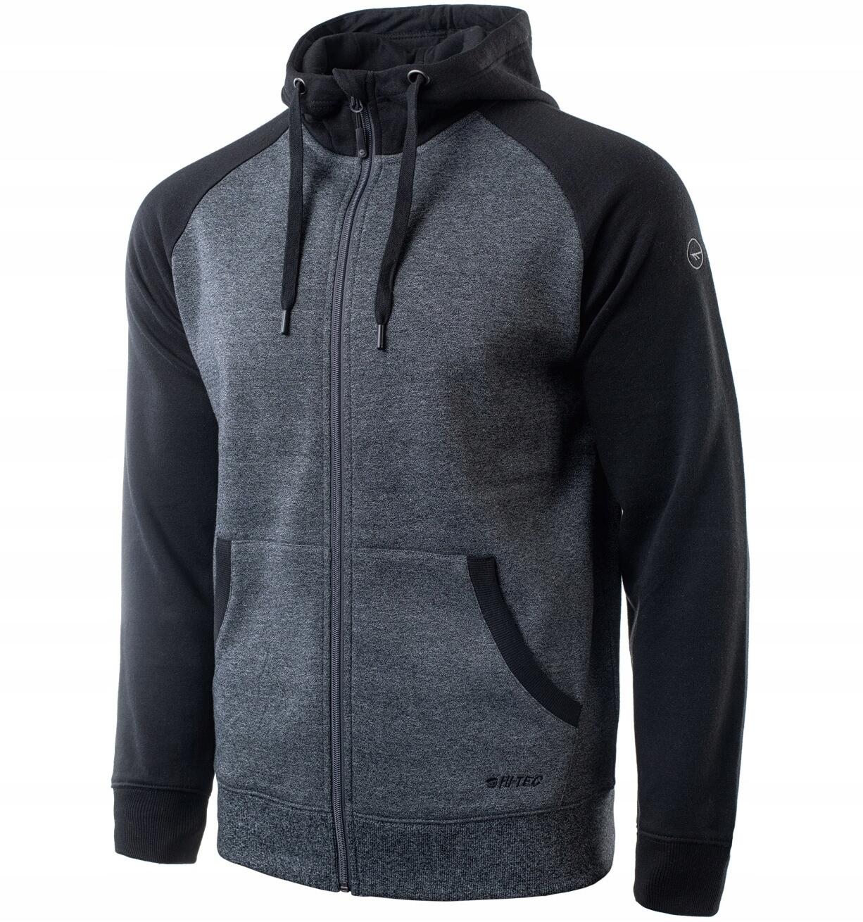 Rozpinana bluza z kapturem dla mężczyzn Hi-tec Selan