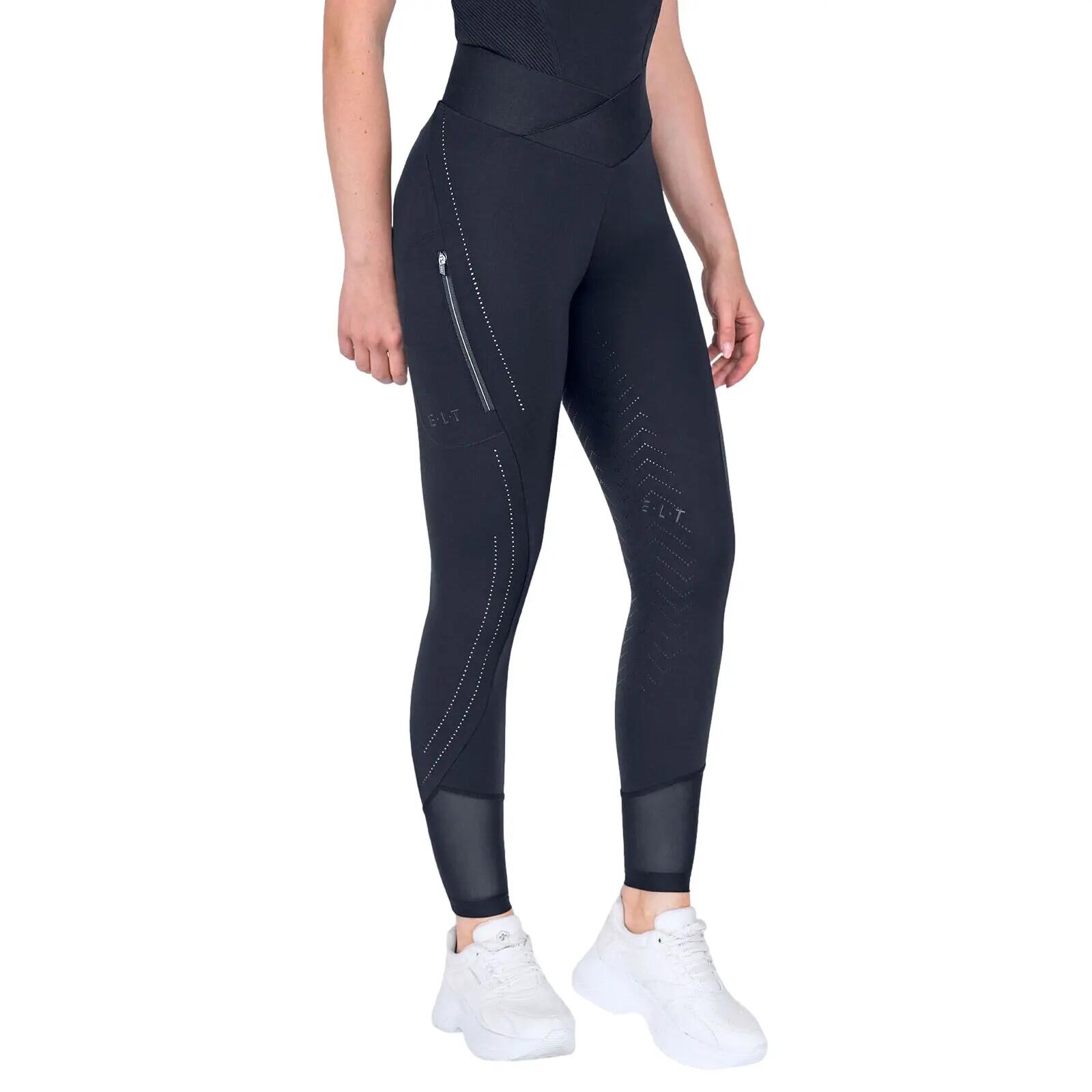Damskie legginsy jeździeckie z pełną przyczepnością ELT Pia