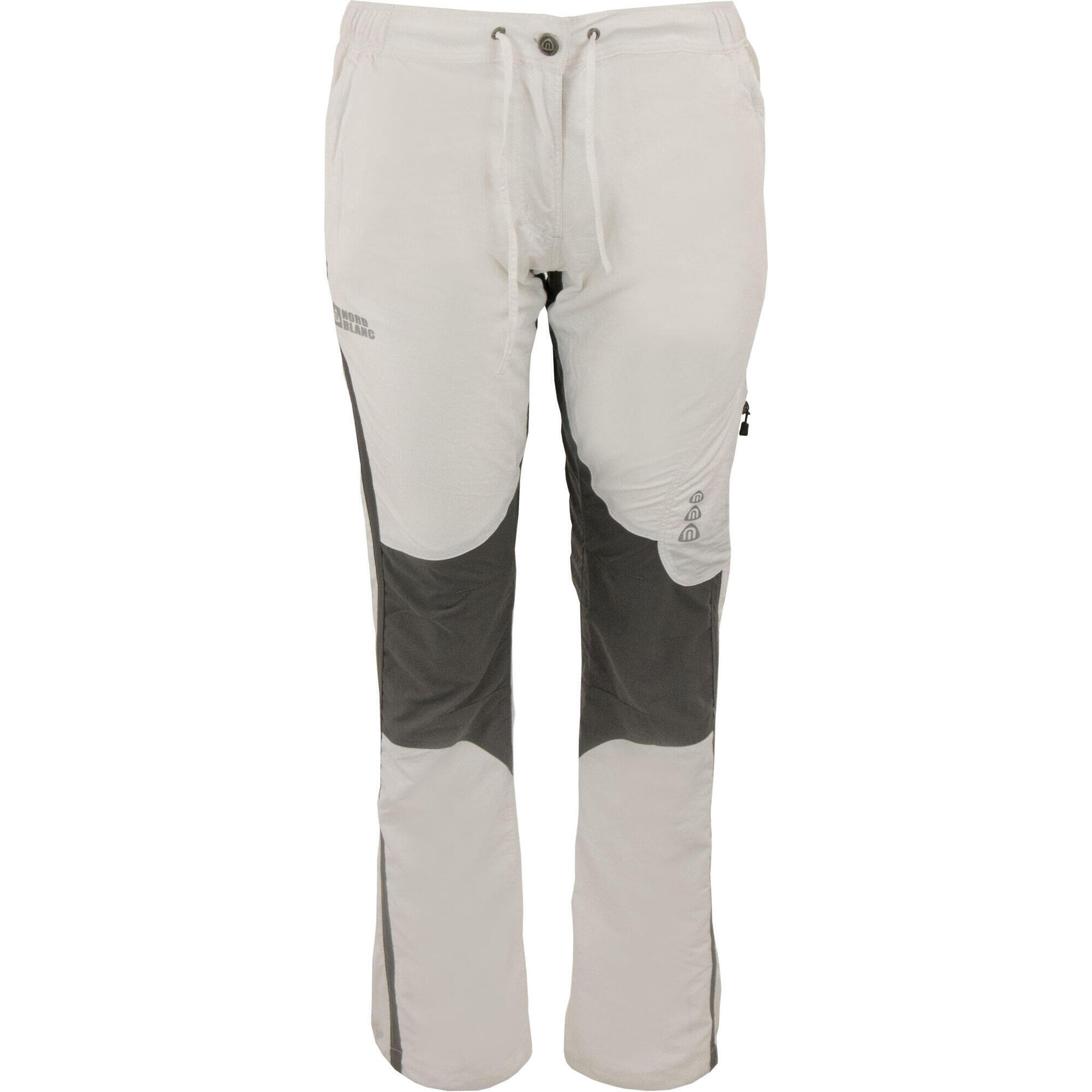 Spodnie outdoor Nordblanc damskie białe rozmiar 42
