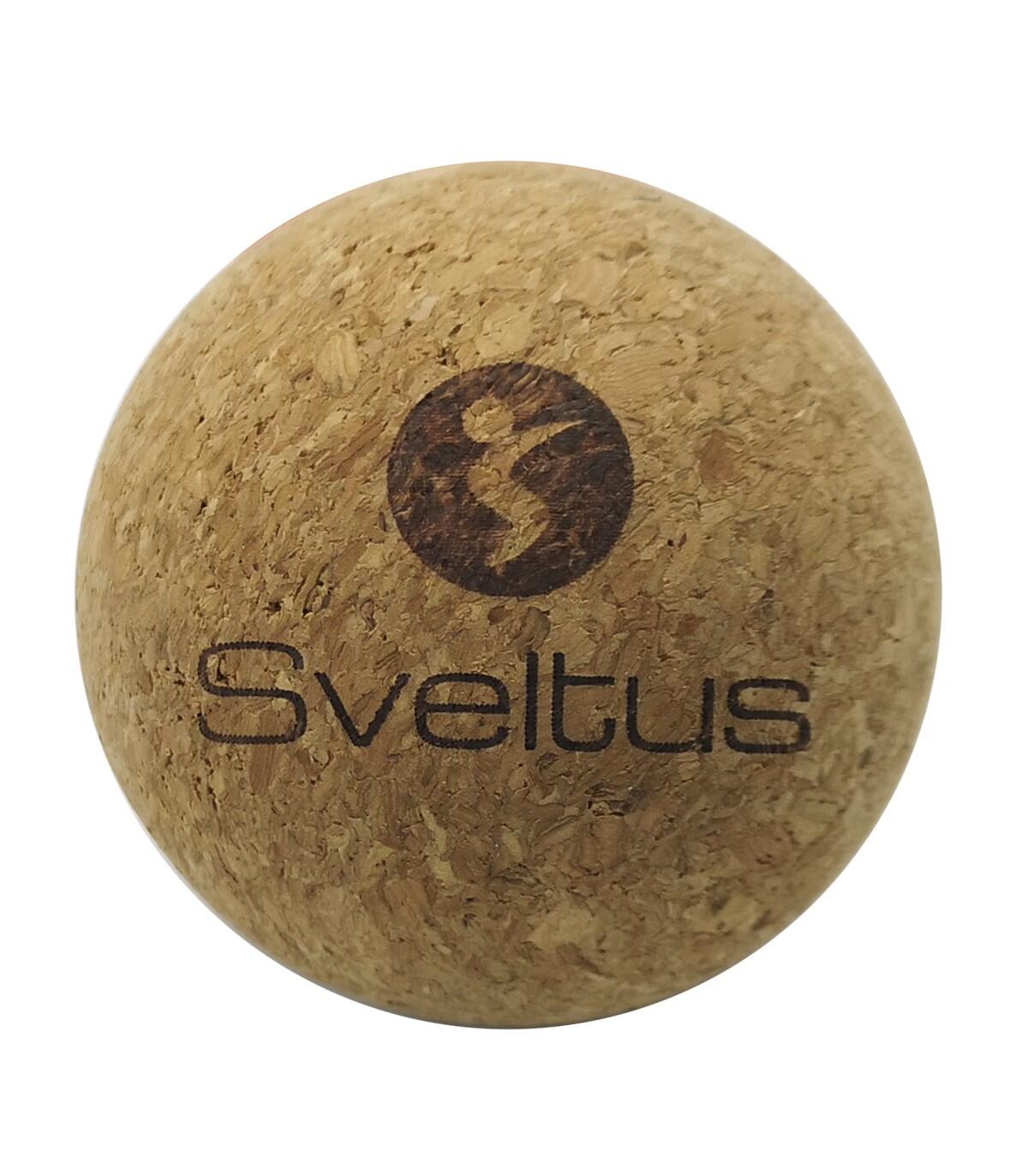 Piłka masująca z korka Sveltus 6,5 cm