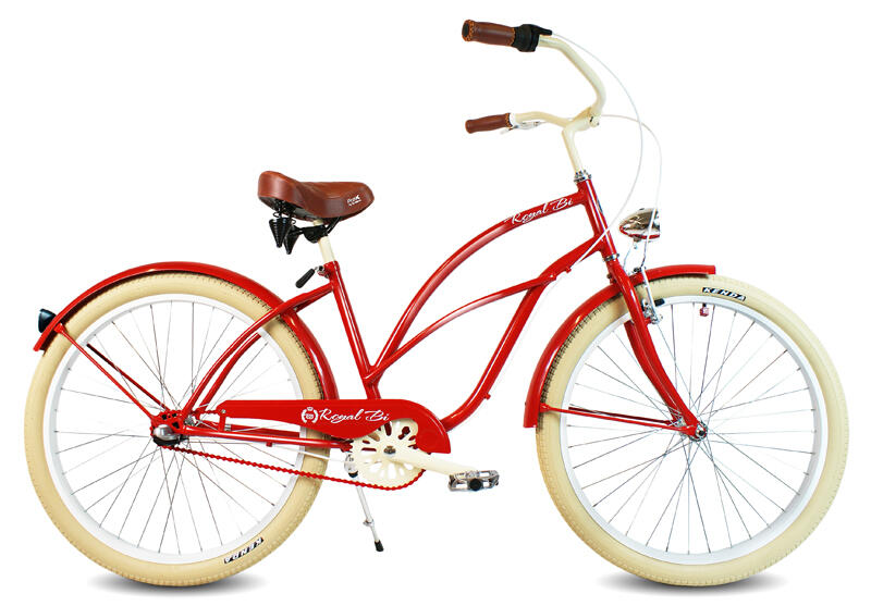 Rower Beach Cruiser Miejski Damski 18,5 26
