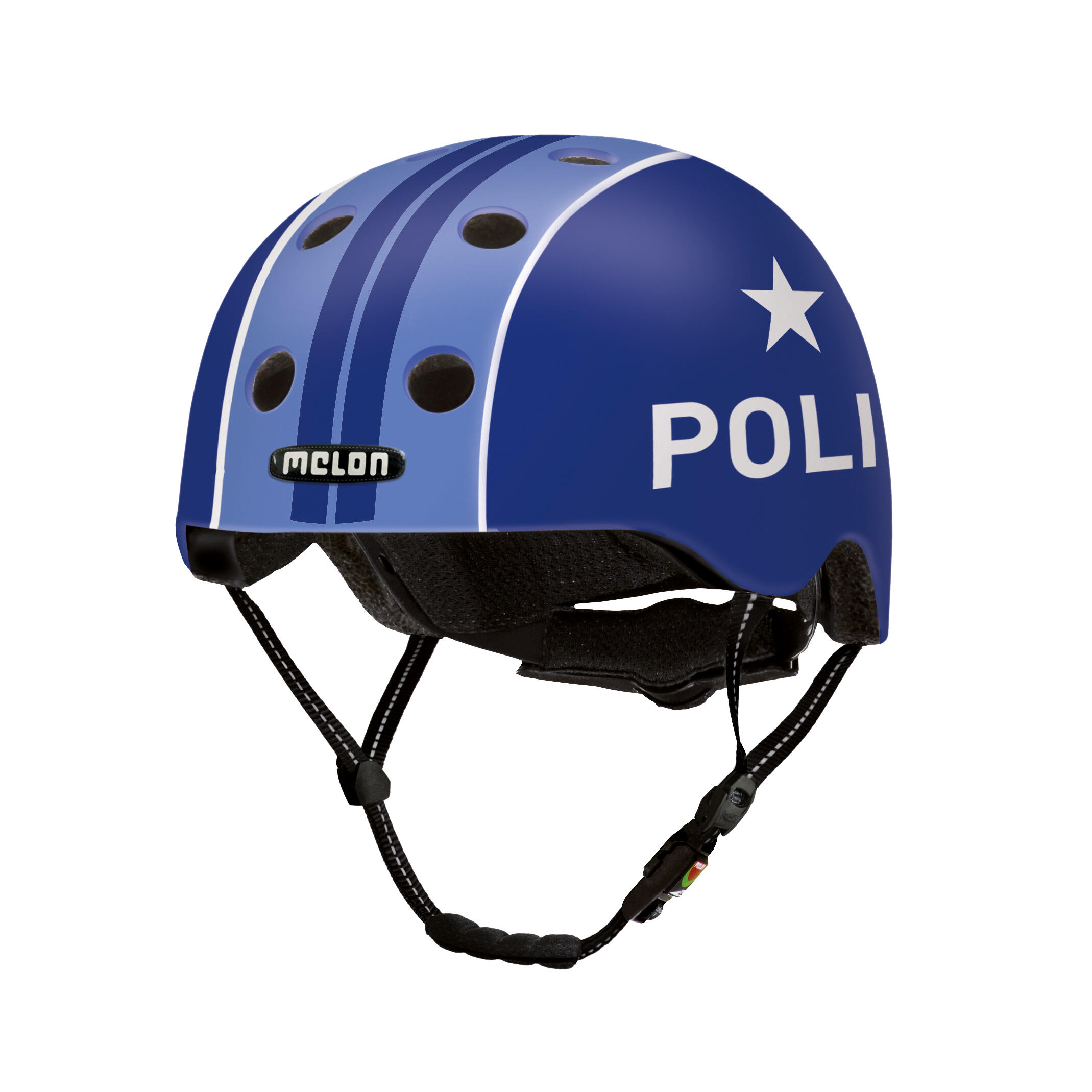 Kask rowerowy dla dzieci Urban Active officer matowy