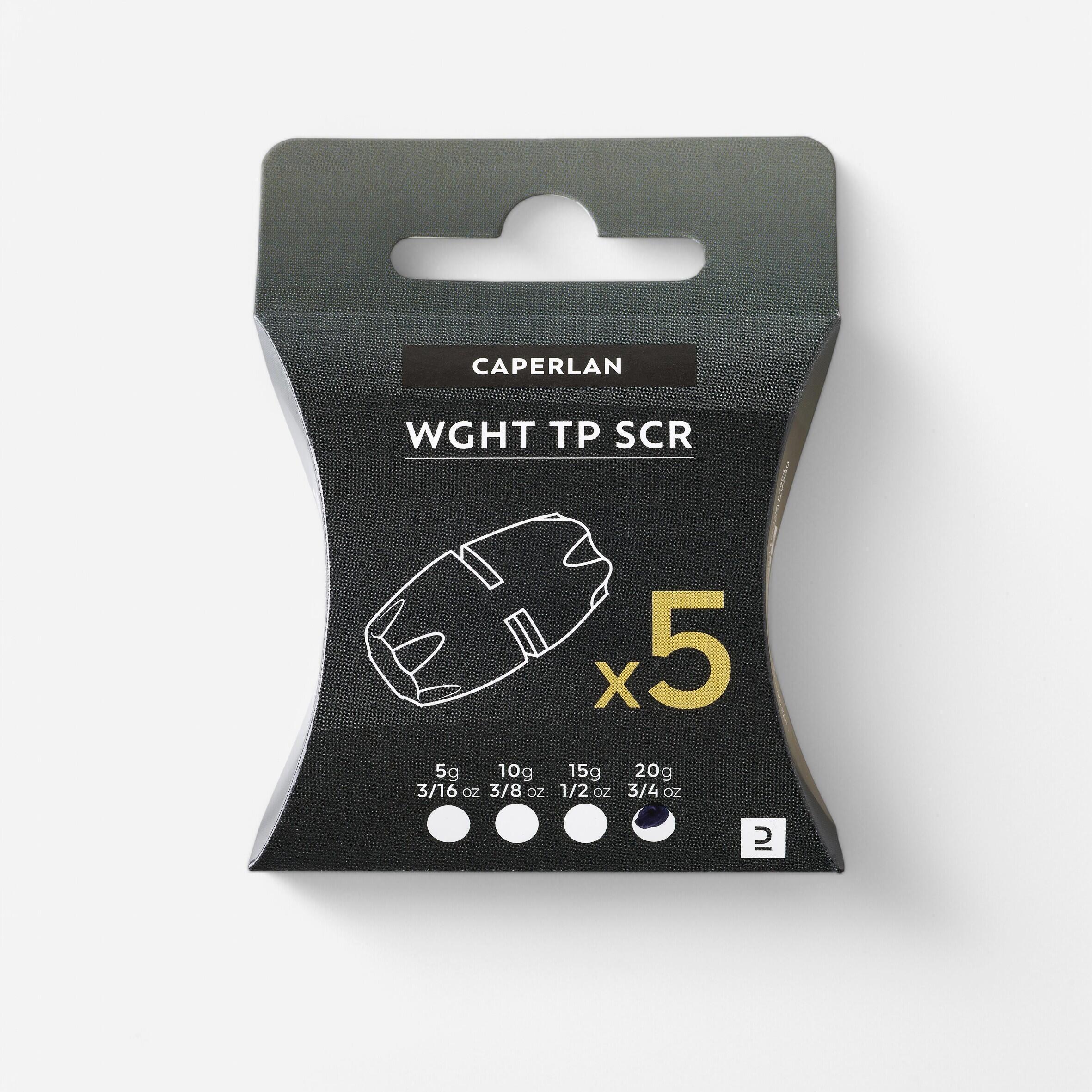 Ciężarki Caperlan do systemu SCR i SCR XXL 20 g x5