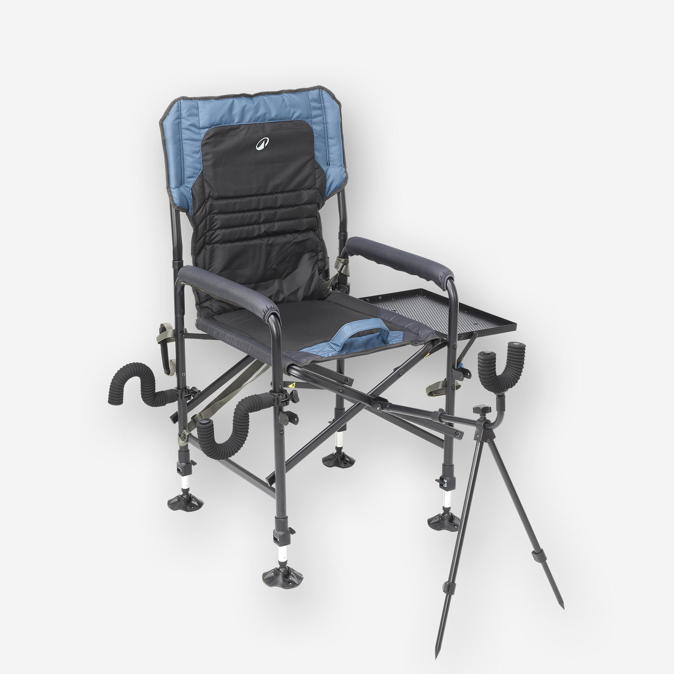 Krzesło wędkarskie składane Caperlan Essenseat 500 Comfort