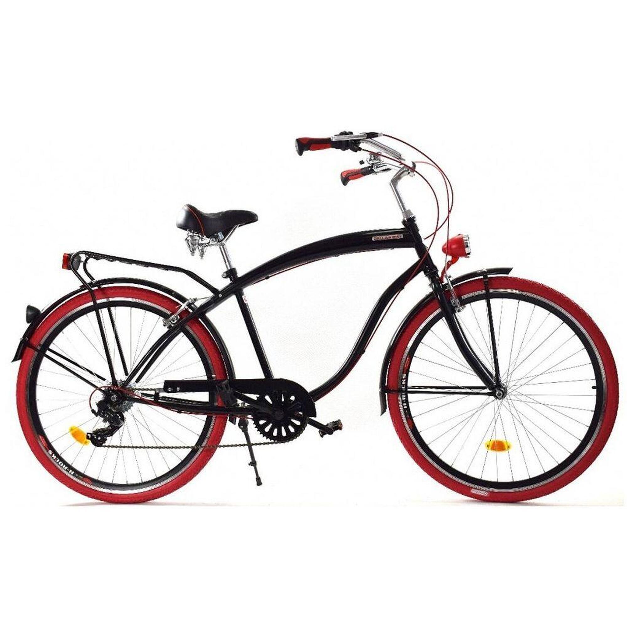 Rower Dallas Cruiser 28 7spd Men Alu