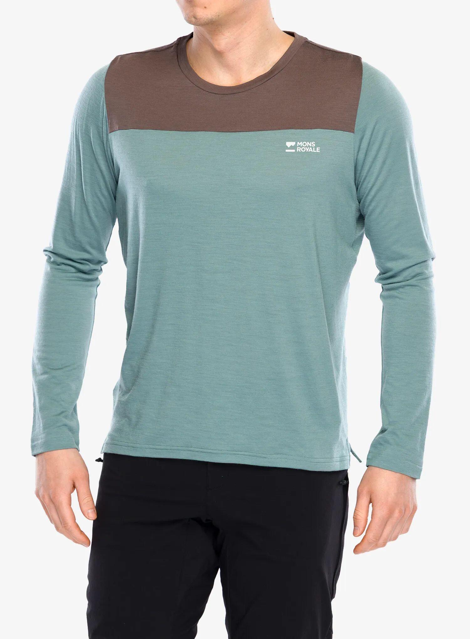 Bluza rowerowa męska Mons Royale Diversion Merino Bike Jersey Long Sleeve