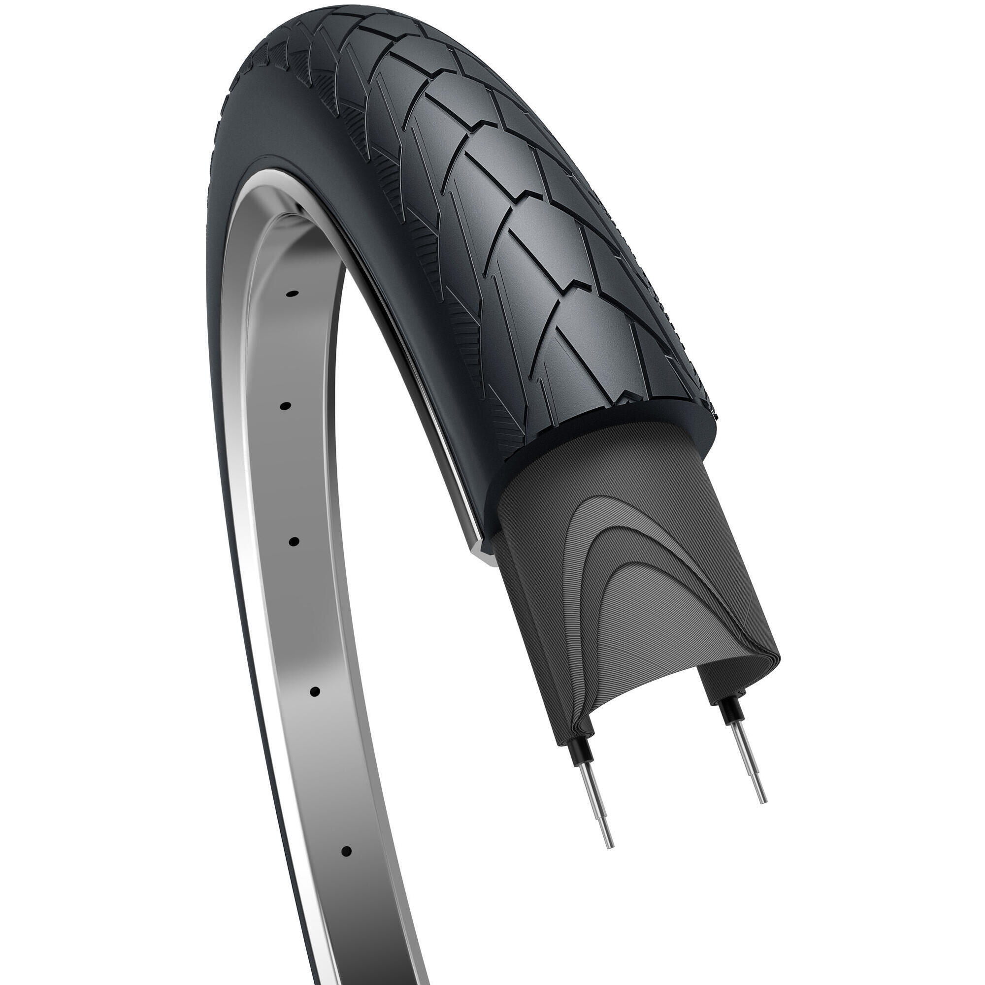 Opona Mambo 28X2.00/ 50-622 Mm - Czarna Z Odblaskiem