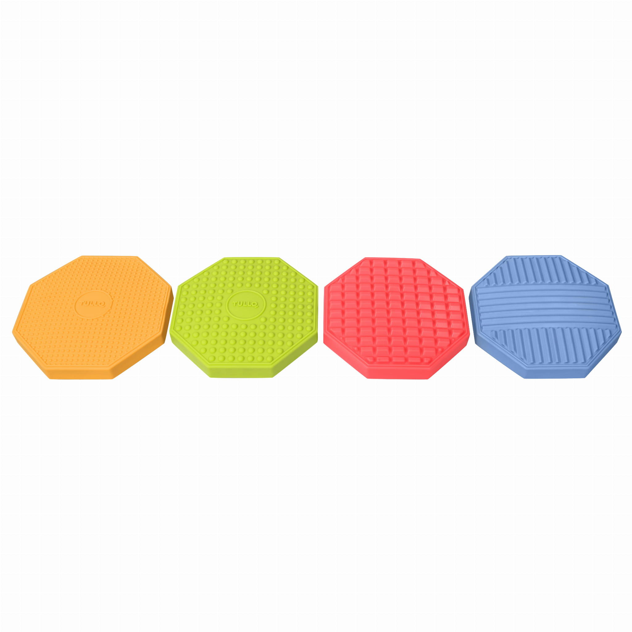 Dziecięce Fitness Dyski Sensoryczne Óśmiokąty Ortopedyczne Puzzle Multikolor
