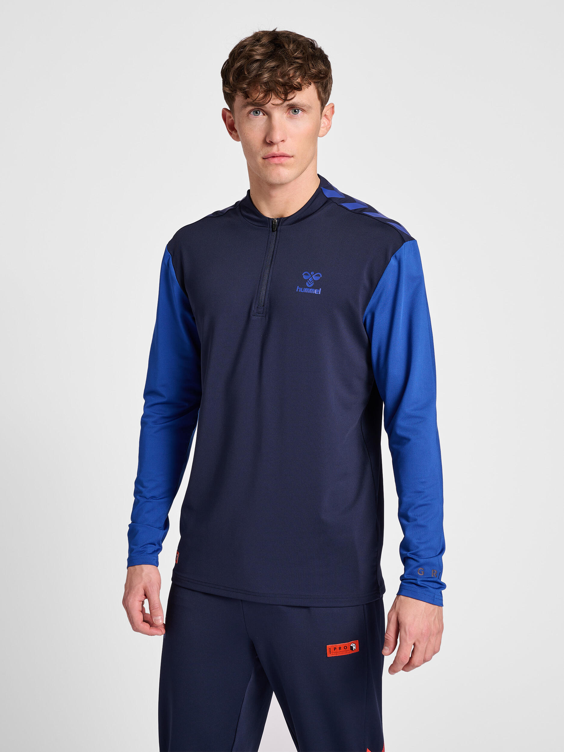 Bluza dresowa 1/2 zip Hummel Pro Grid