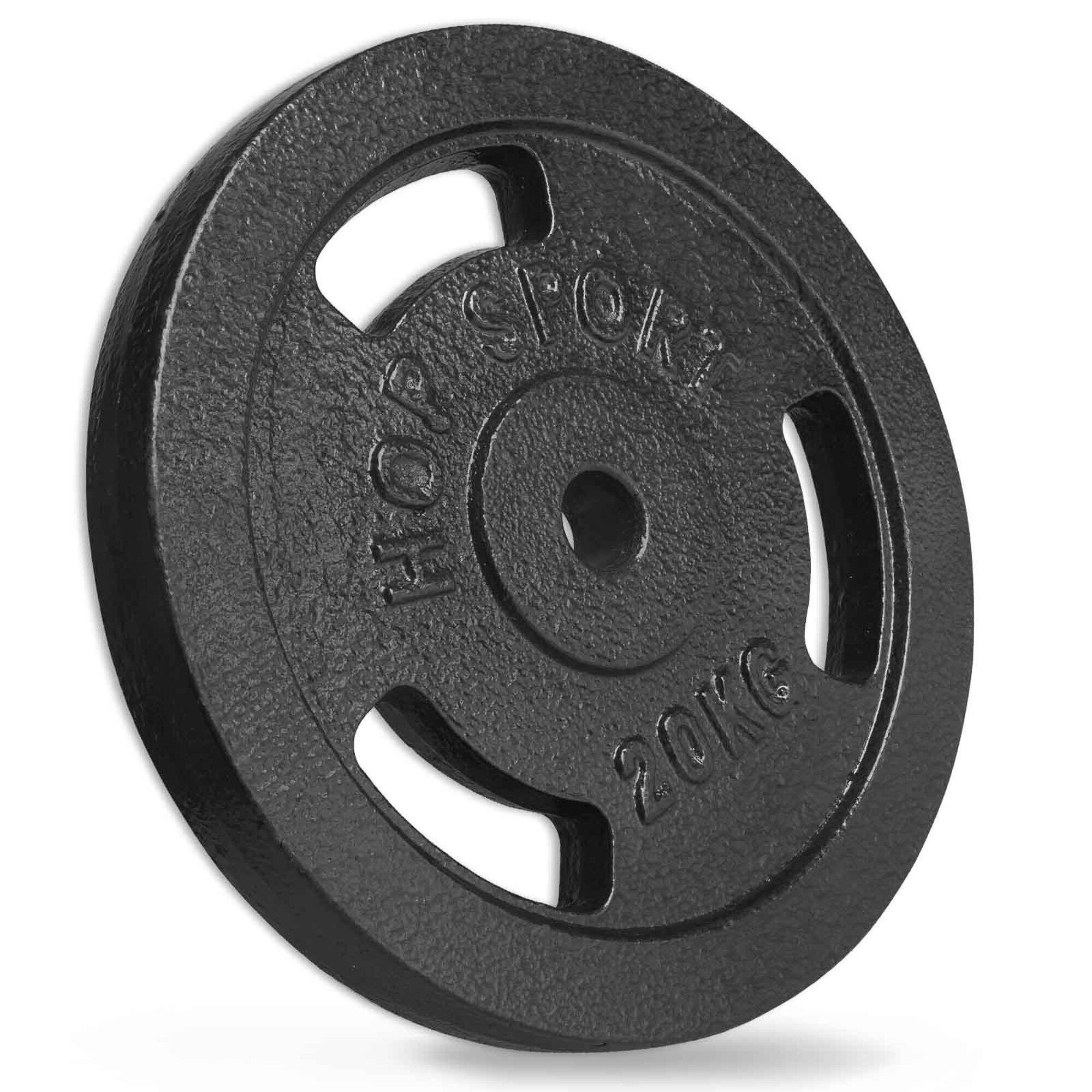 Obciążenie żeliwne do sztangi Hop-Sport HS-I20G 20kg