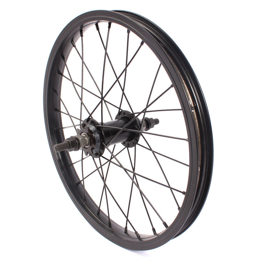 Roda BMX 16 KHEBIKES ARSENIC BLACK NA TYLNYCH KOŁACH