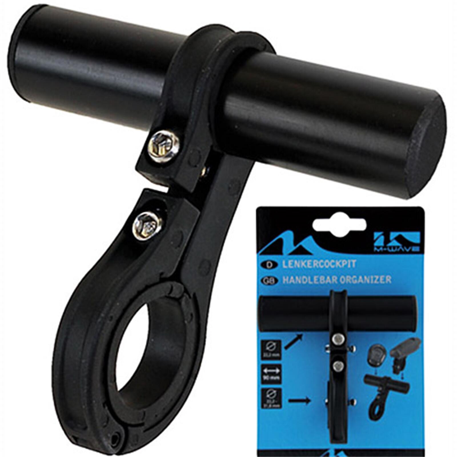 M-Wave uchwyt kierownicy 22,2–31,8 mm 9 cm czarny