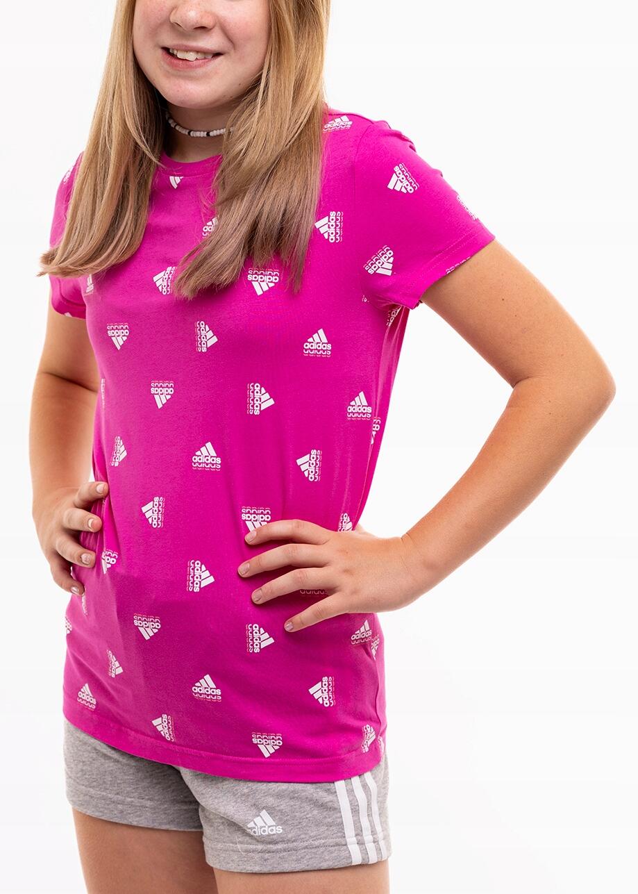 Koszulka dla dzieci adidas Brand Love Print Cotton Tee