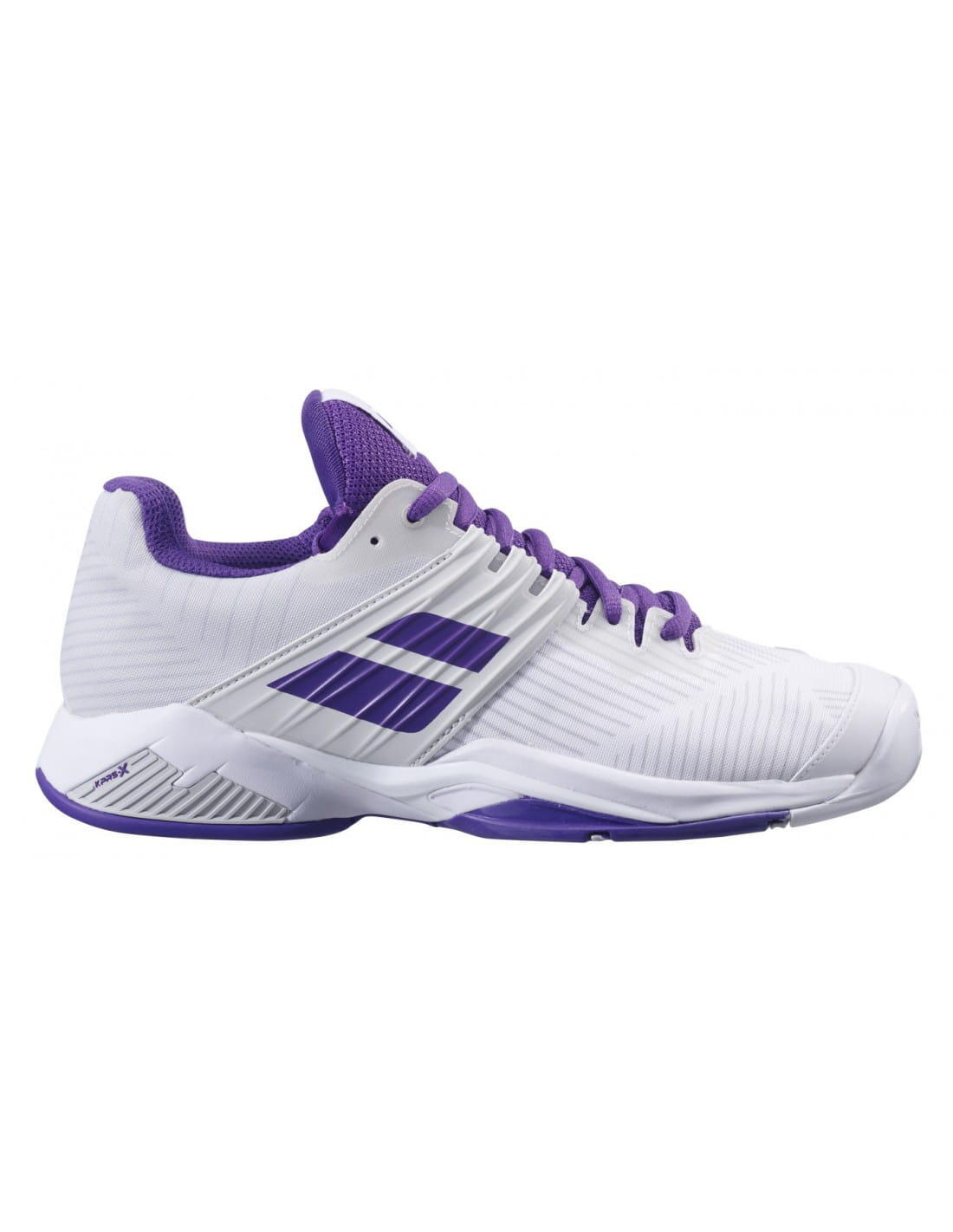 Buty tenisowe damskie Babolat Propulse Fury All Court women white/purple 41
