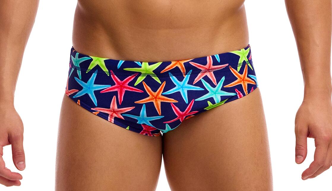 Kąpielówki męskie Funky Trunks Starry Night - slipy