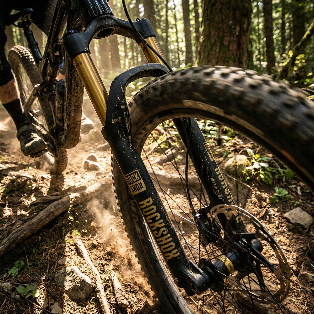 ROCKSHOX Psylo Gold Boost 27,5 amortyzowany widelec 130 mm
