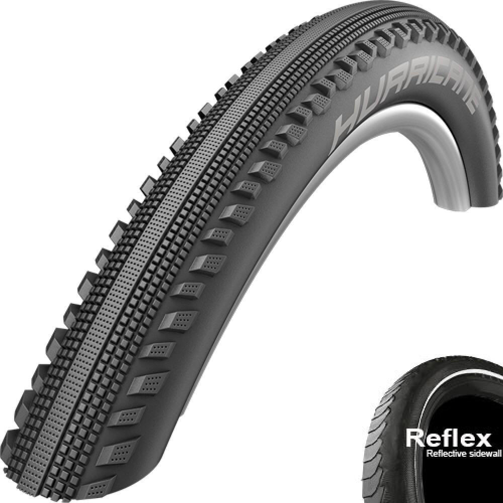 Opona sztywna Schwalbe Hurricane 27,5x2,00 Hs499 Performance Snakeskin Greenguar