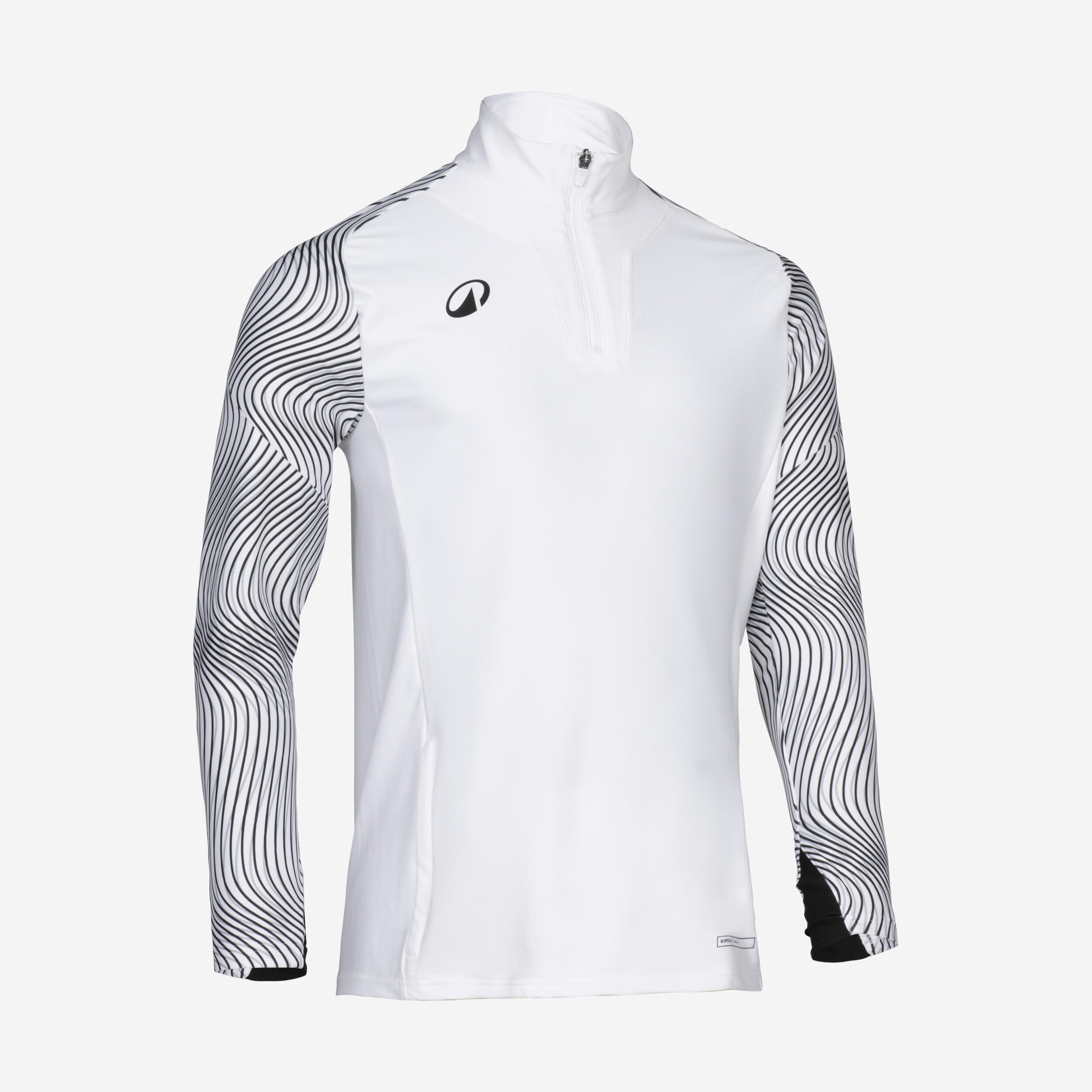 Bluza piłkarska Kipsta Viralto Wavy Club na krótki suwak