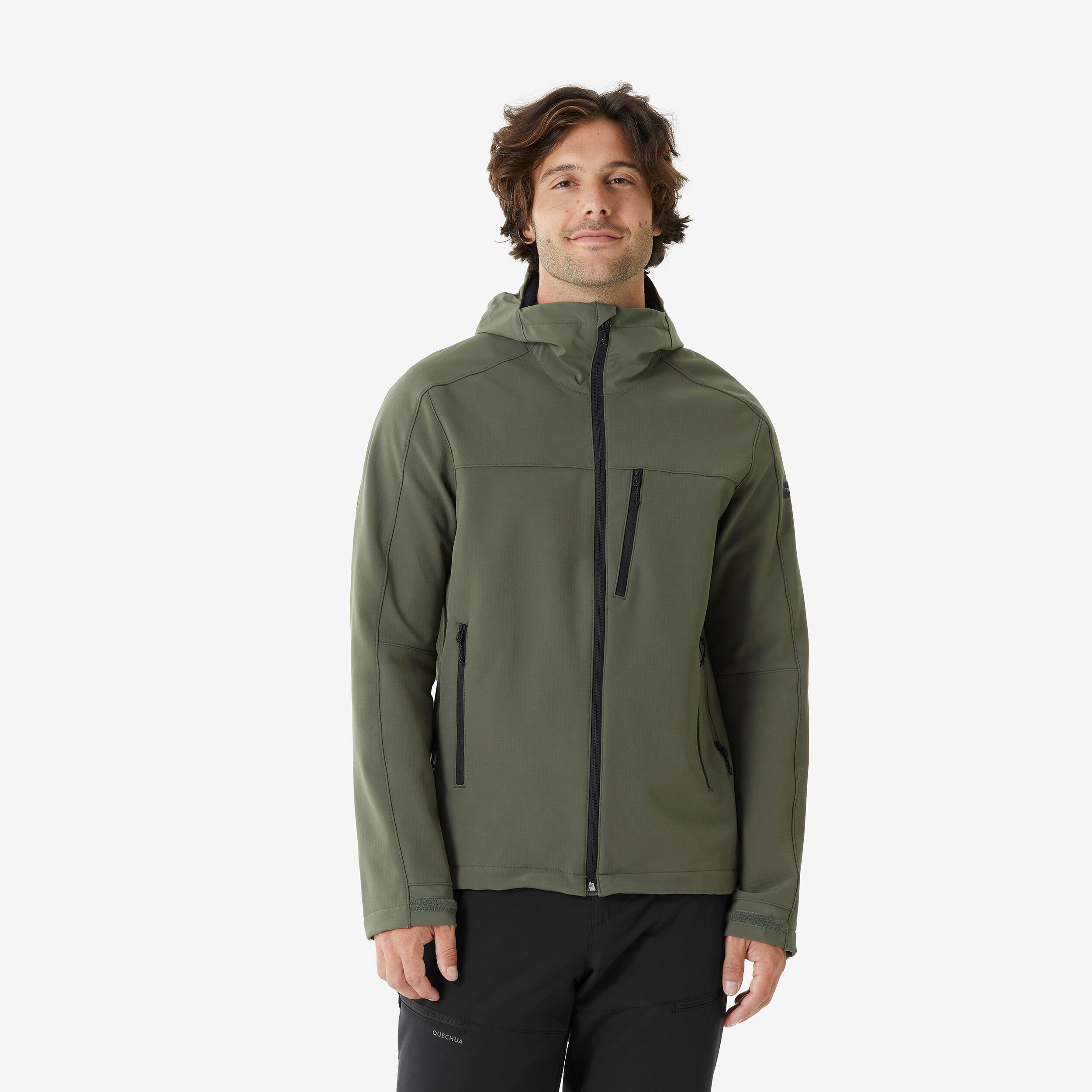 Kurtka Softshell trekkingowa męska Forclaz MT500