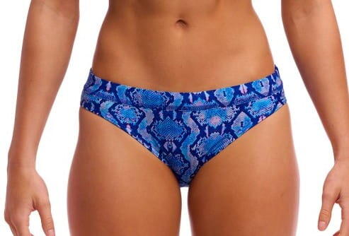 Bikini - dół od bikini Funkita Sports Brief Blue Viper