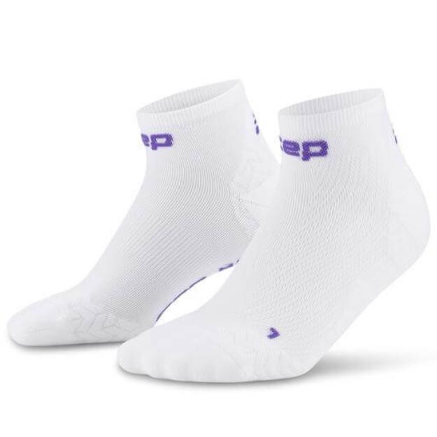 Męskie skarpety kompresyjne sportowe za kostkę low cut Core Run Ultralight CEP