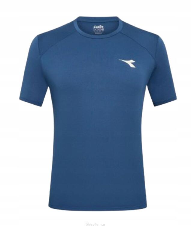 Koszulka tenisowa Diadora SS T-shirt Tennis niebieska M
