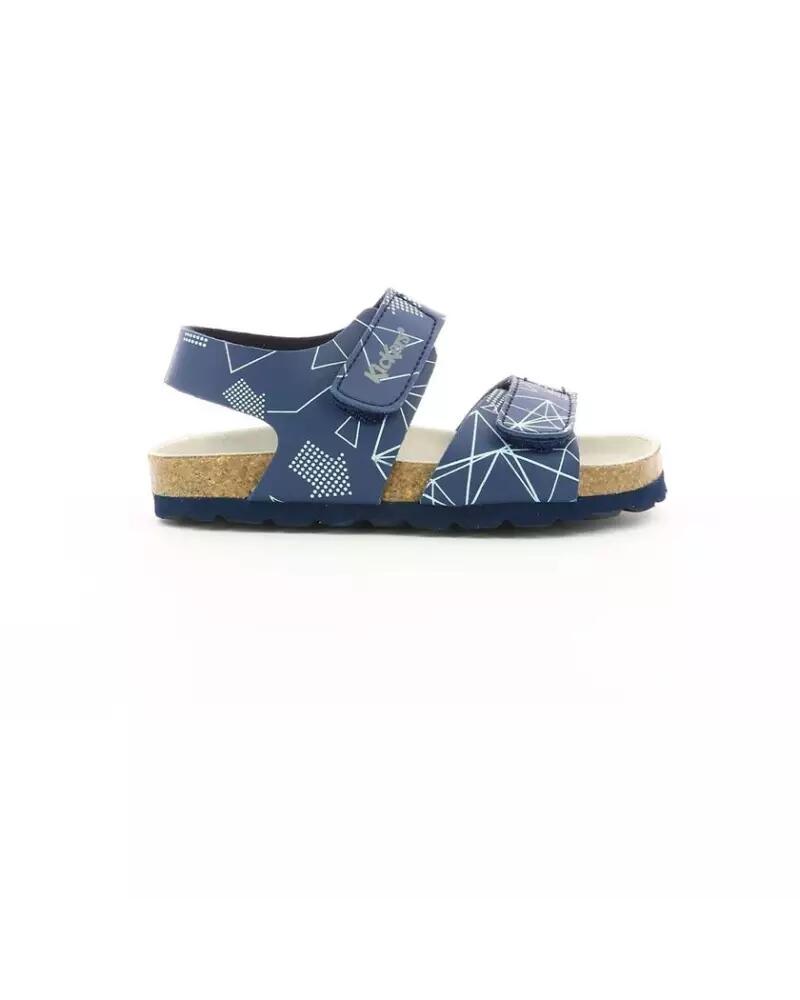 Sandales Kickers Bleu