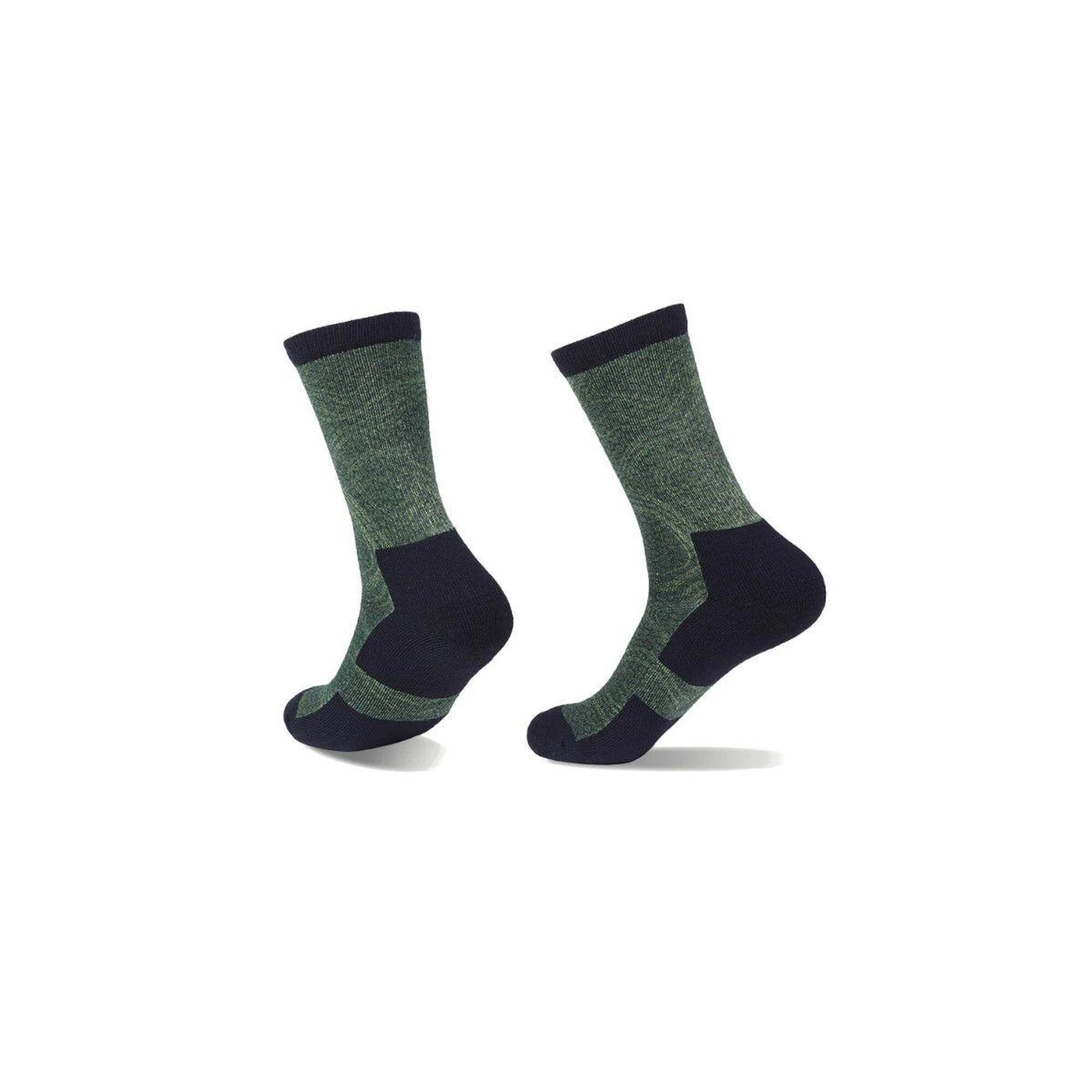 Skarpety Trekkingowe Na Giean Boulder Way Medium Crew Green Maze