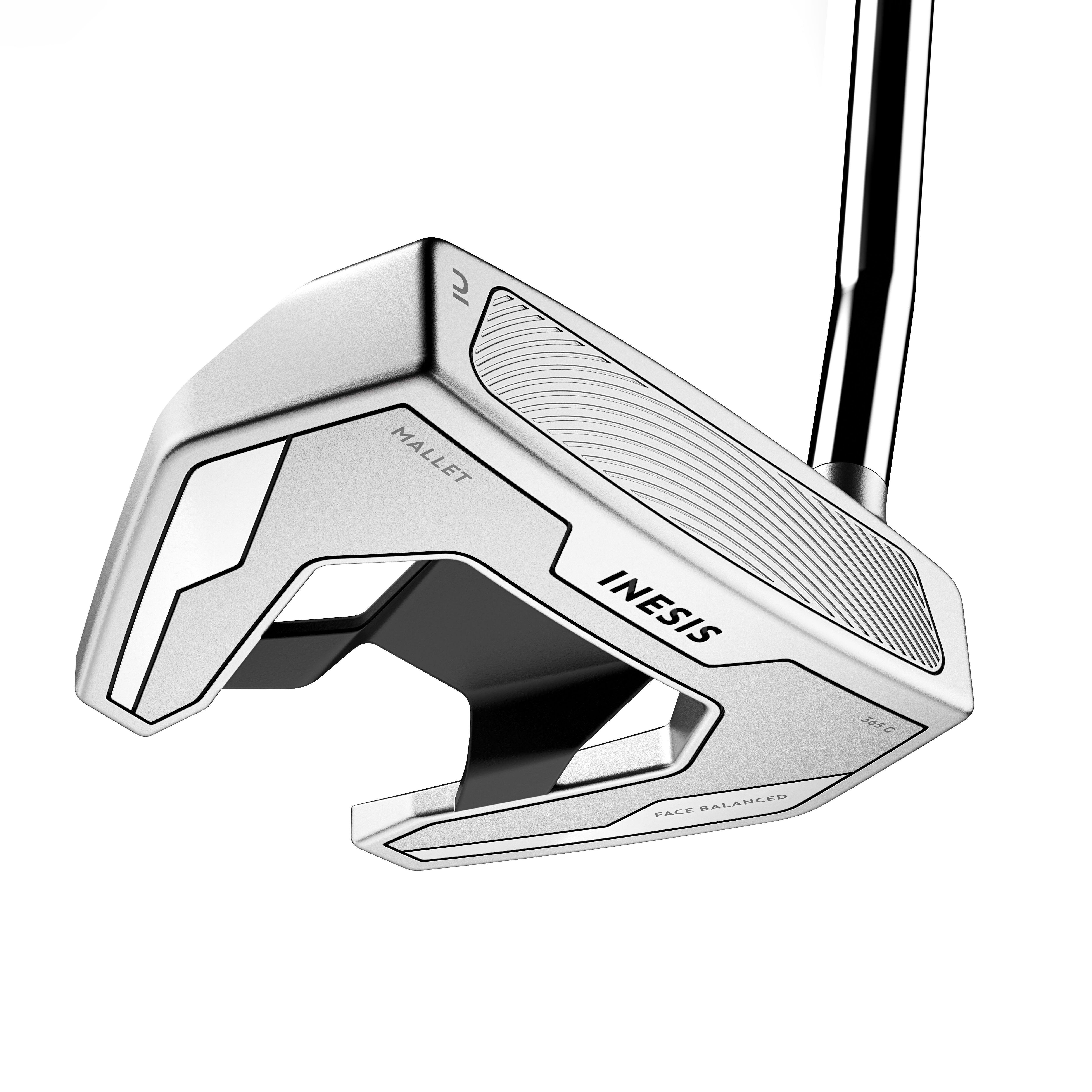 Kij golfowy putter Inesis mallet face balanced dla praworęcznych