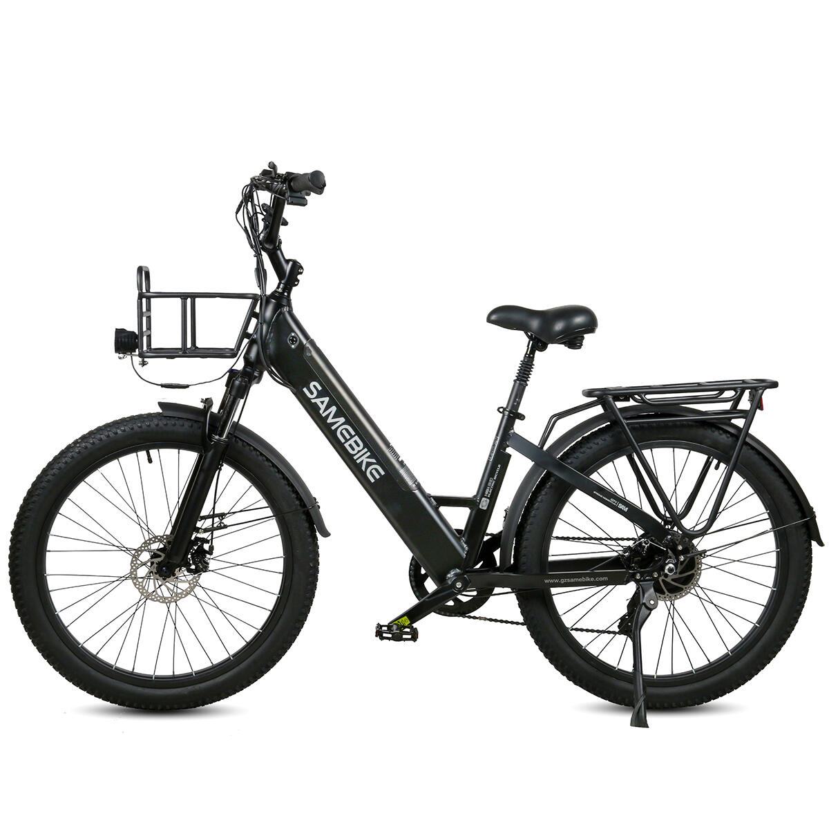 Rower elektryczny miejski Semi Fatbike RS-A01 48V-14Ah (672Wh) 26x3.0