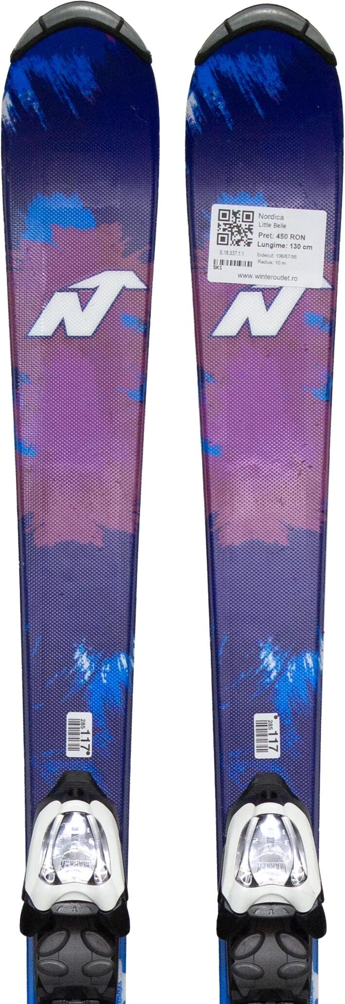 Second Life- Narty NORDICA Little Belle, 130 cm - Stan bardzo dobry