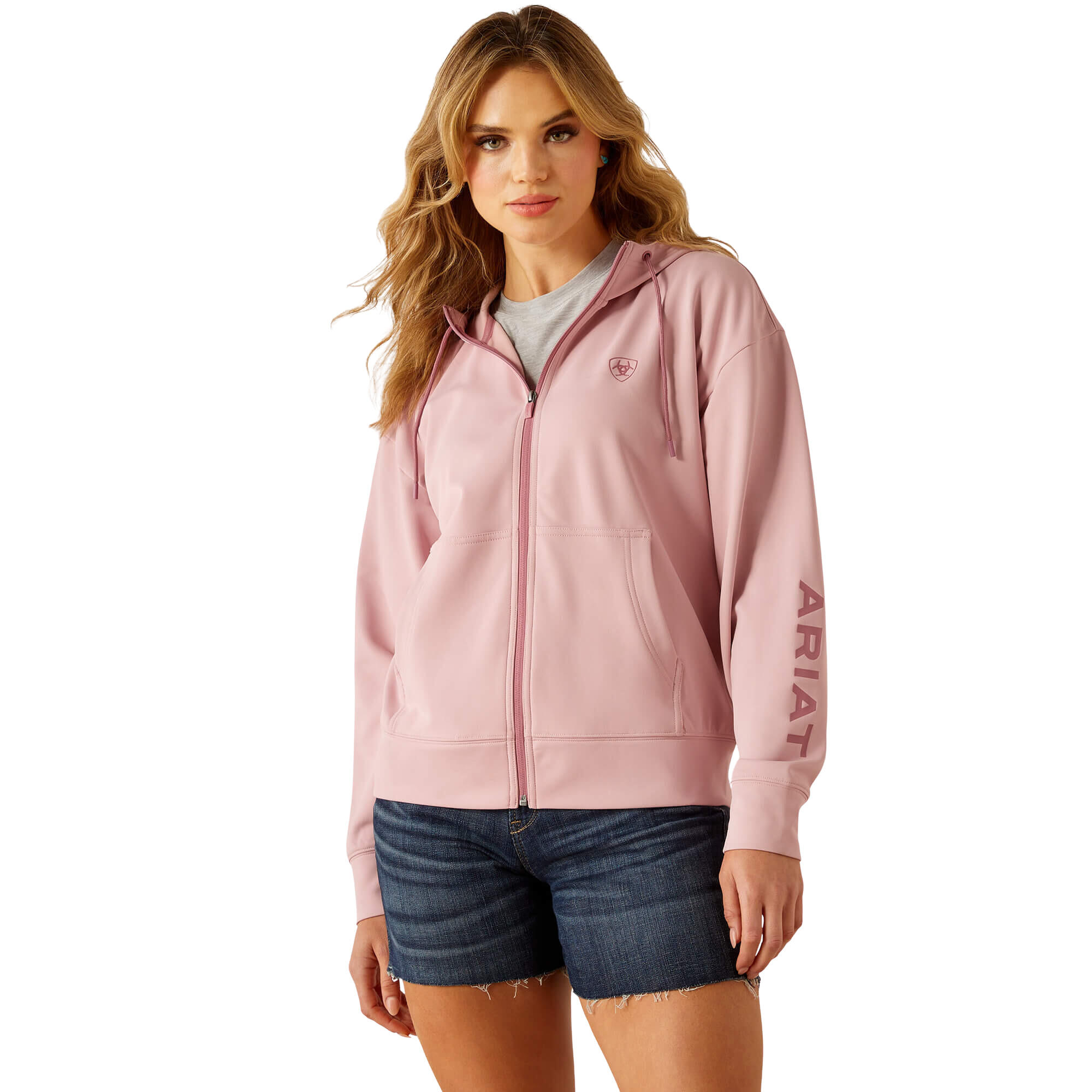 Damska bluza z kapturem zapinana na zamek Ariat Breeze