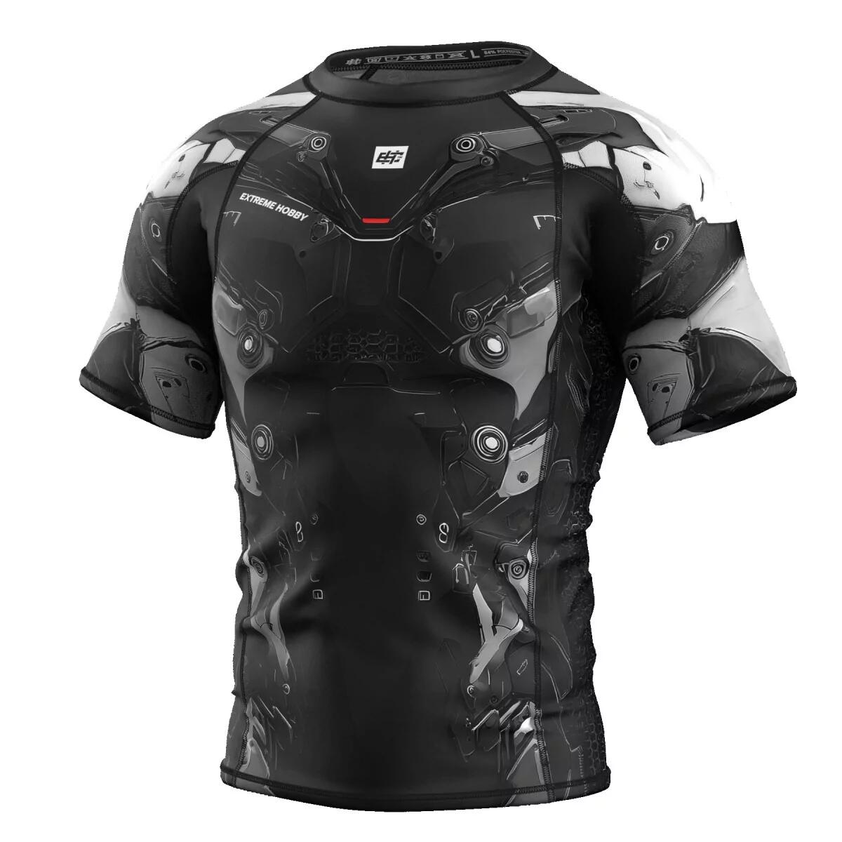 Koszulka Męska Rashguard MMA na Siłownię EXTREME HOBBY IRON FORCE