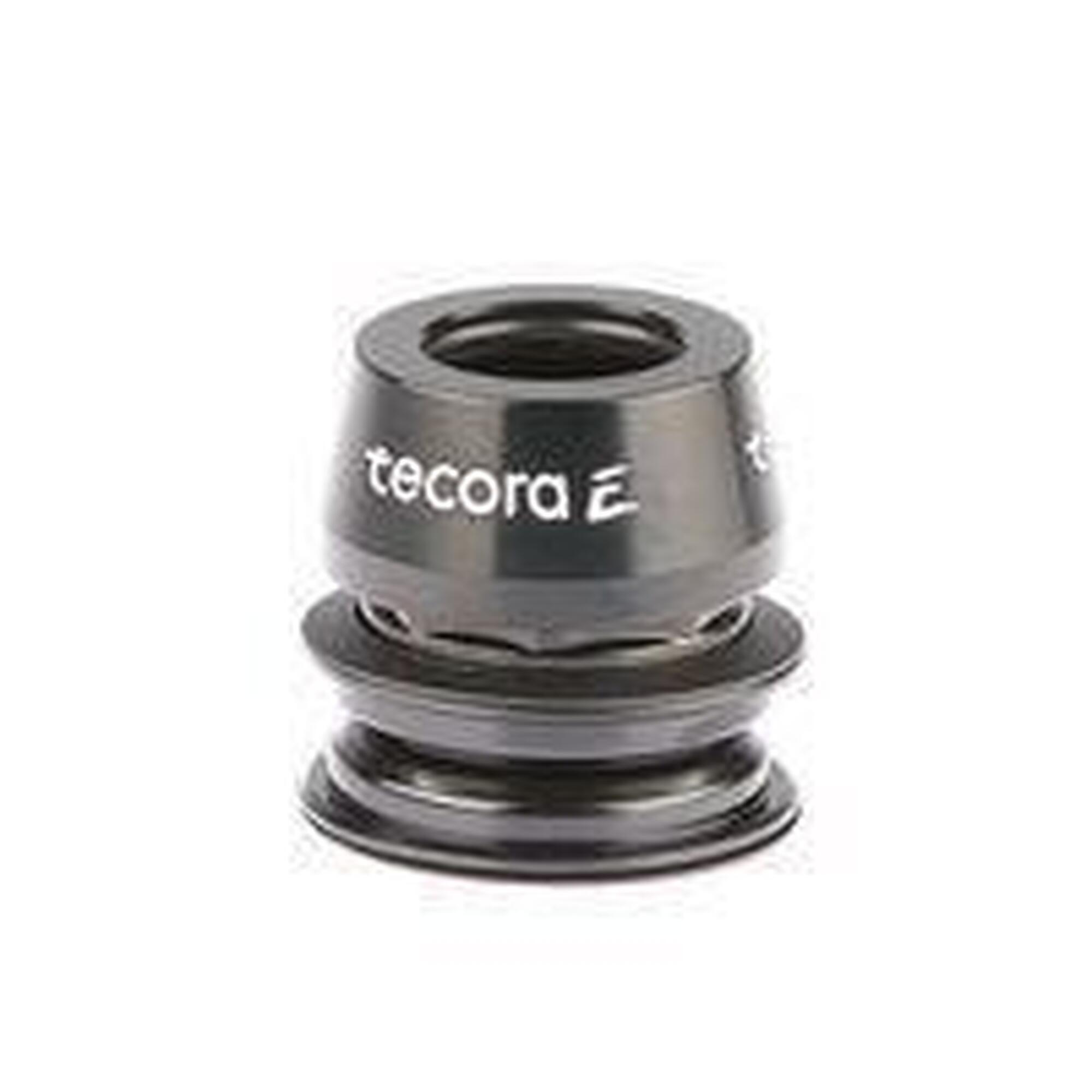 Zestaw sterów Tecora 1 1/8 cal półgwintowany 25 4×44×30 0 mm czarny