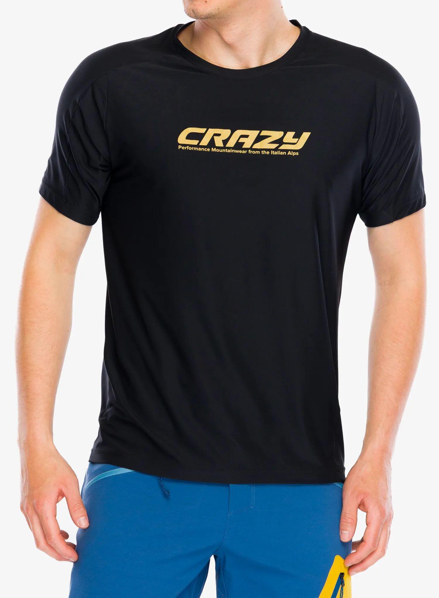 Koszulka szybkoschnąca męska Crazy Shirt Logo
