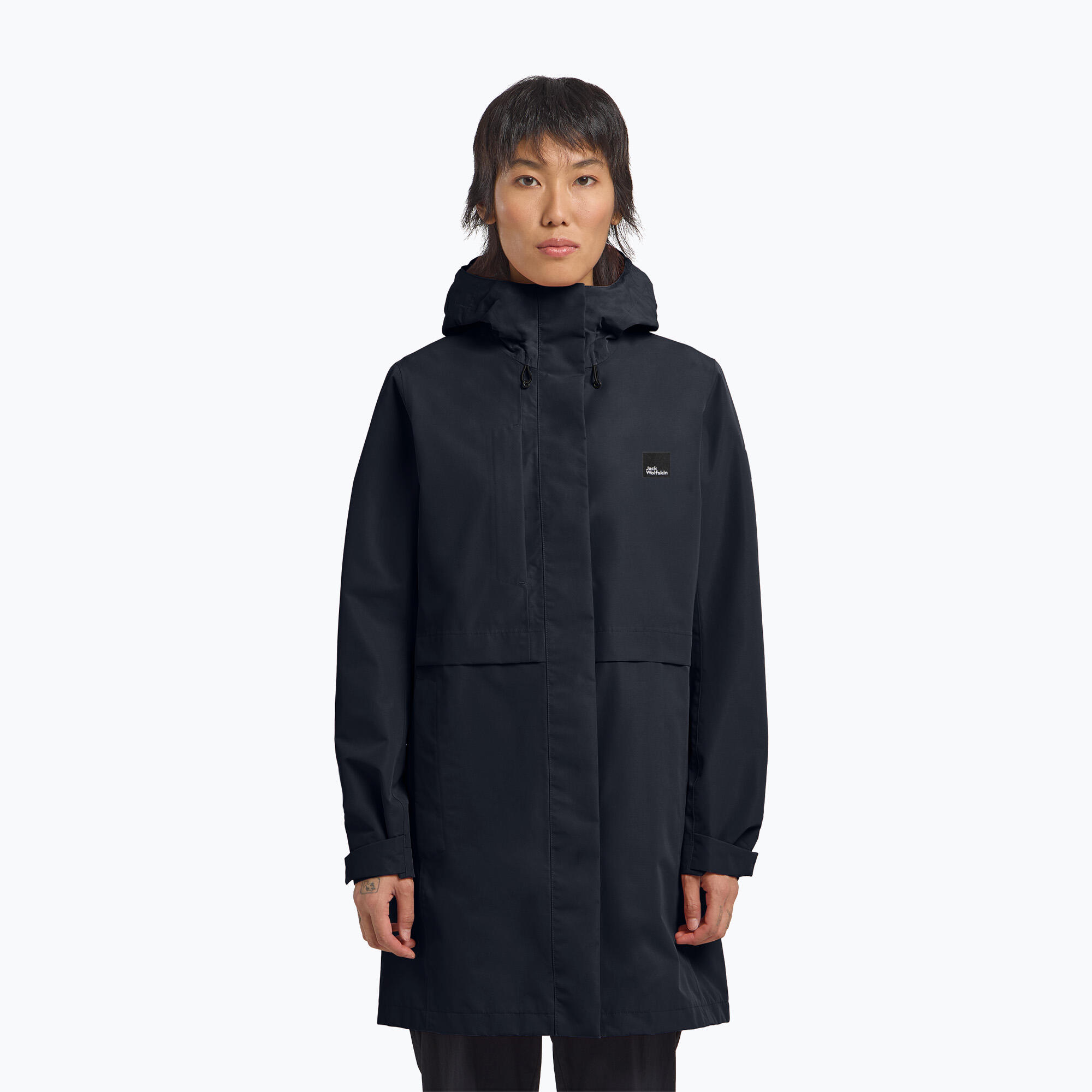 Płaszcz przeciwdeszczowy damski Jack Wolfskin Terraview 2L