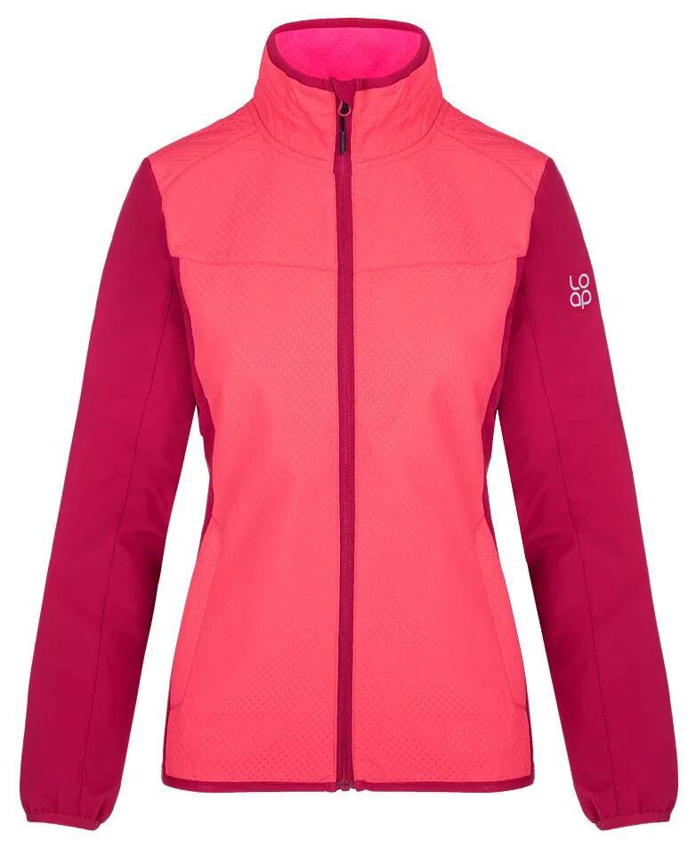 Damska kurtka softshell Loap Urabuna różowa