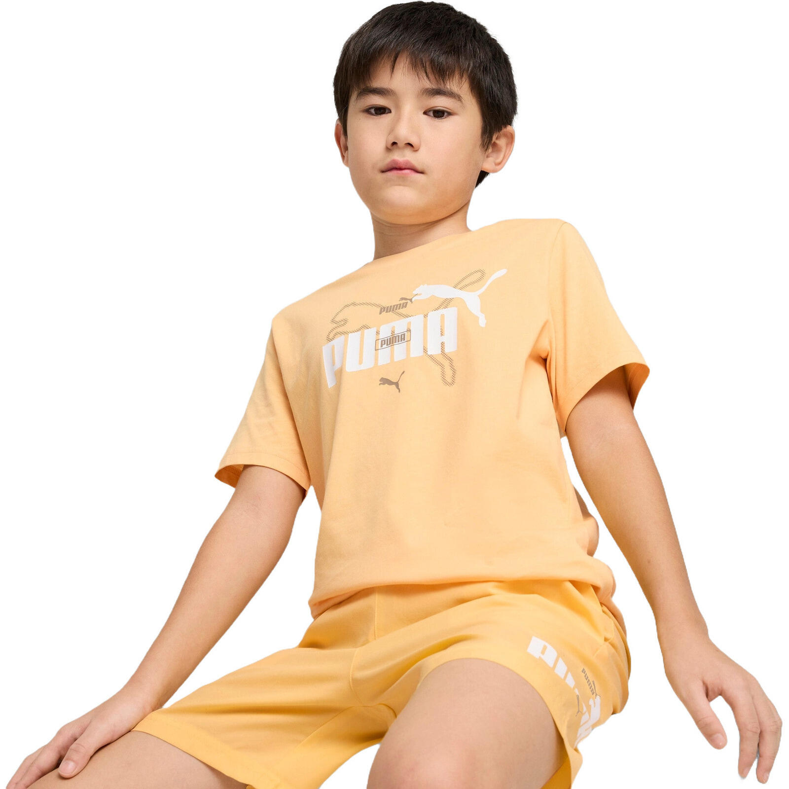 Koszulka dla dzieci Puma Ess Logo Lab Summer Tee B
