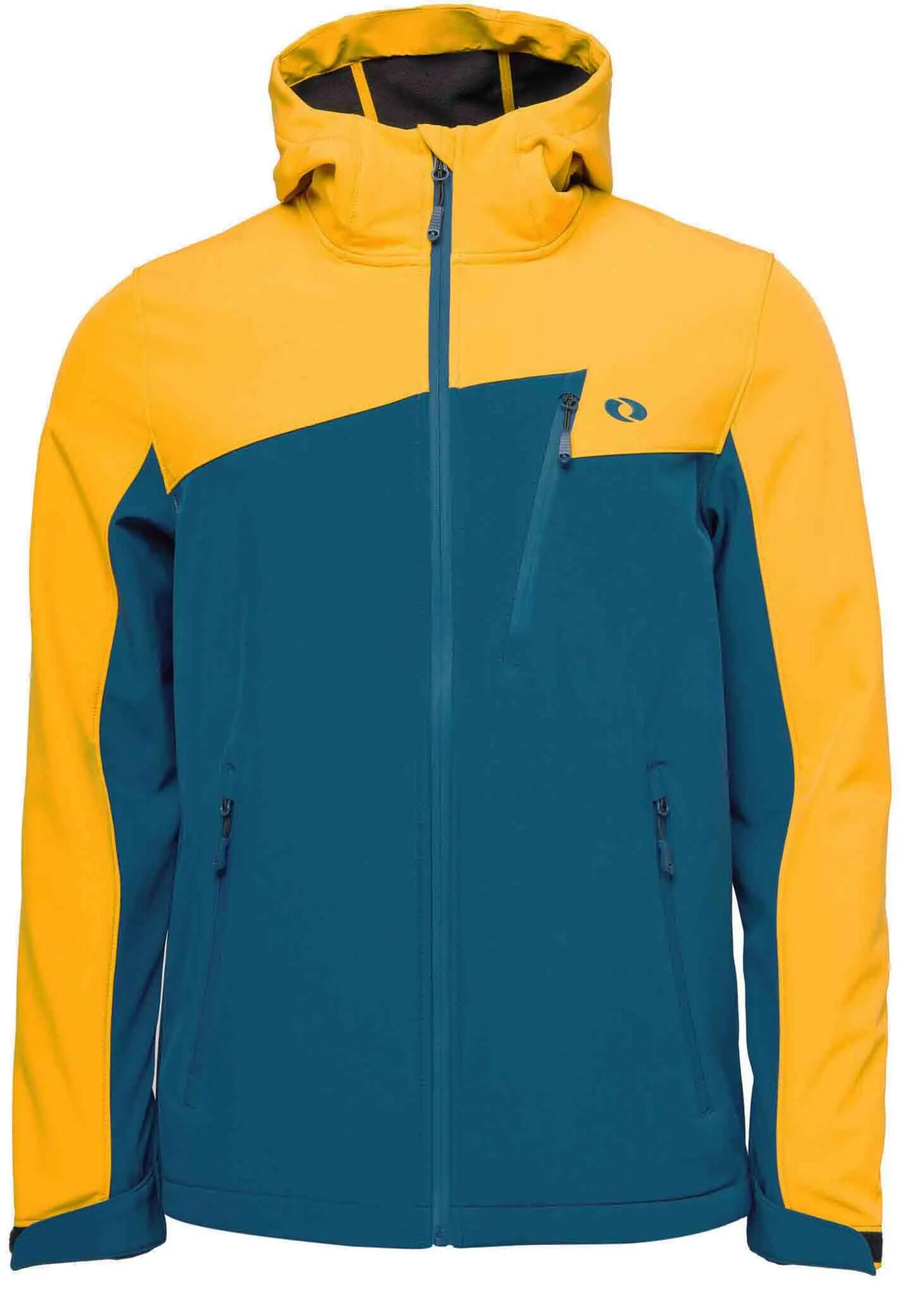 Męska kurtka softshell Loap Lurad żółta