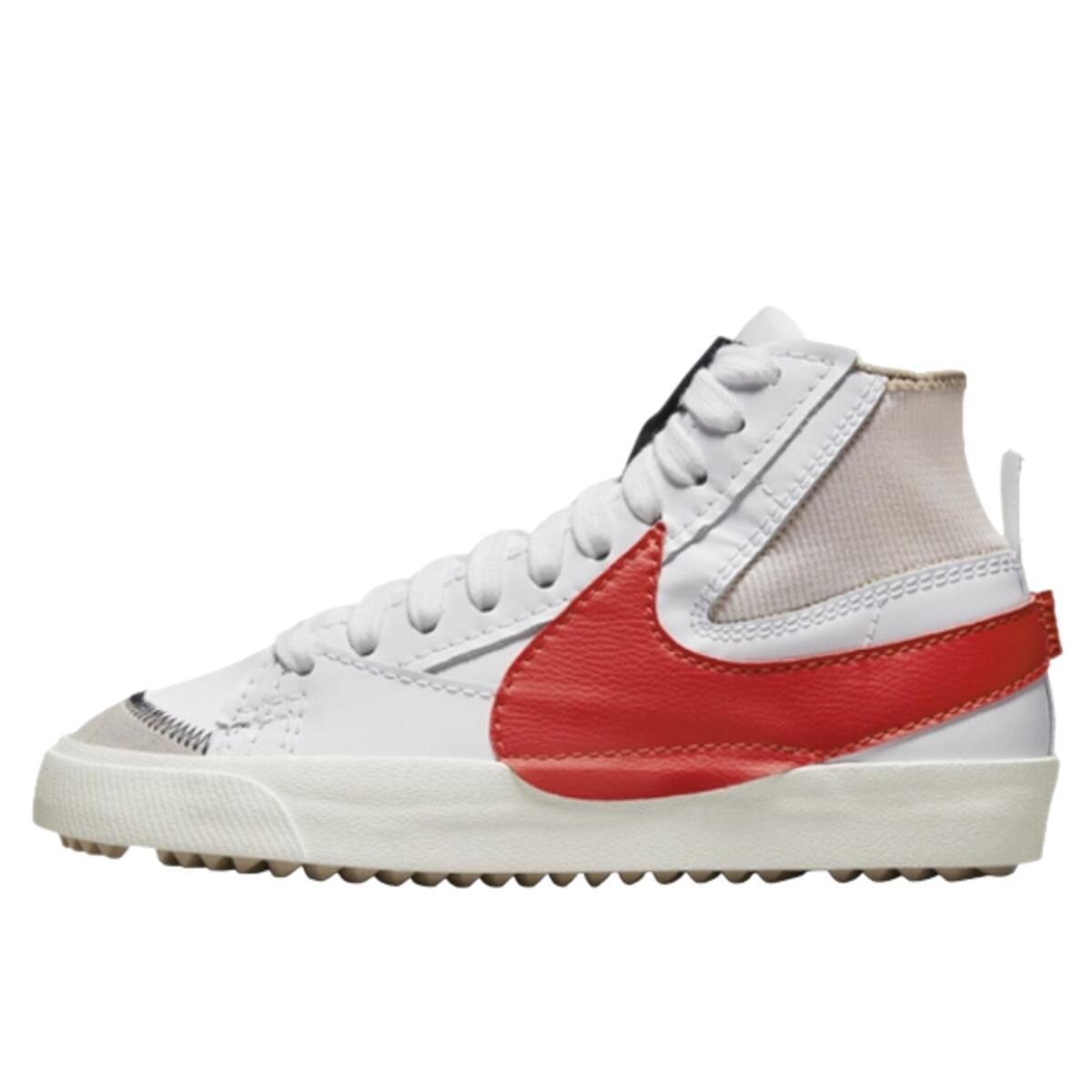 Nike Blazer Mid 77 Jumbo White Habanero Red