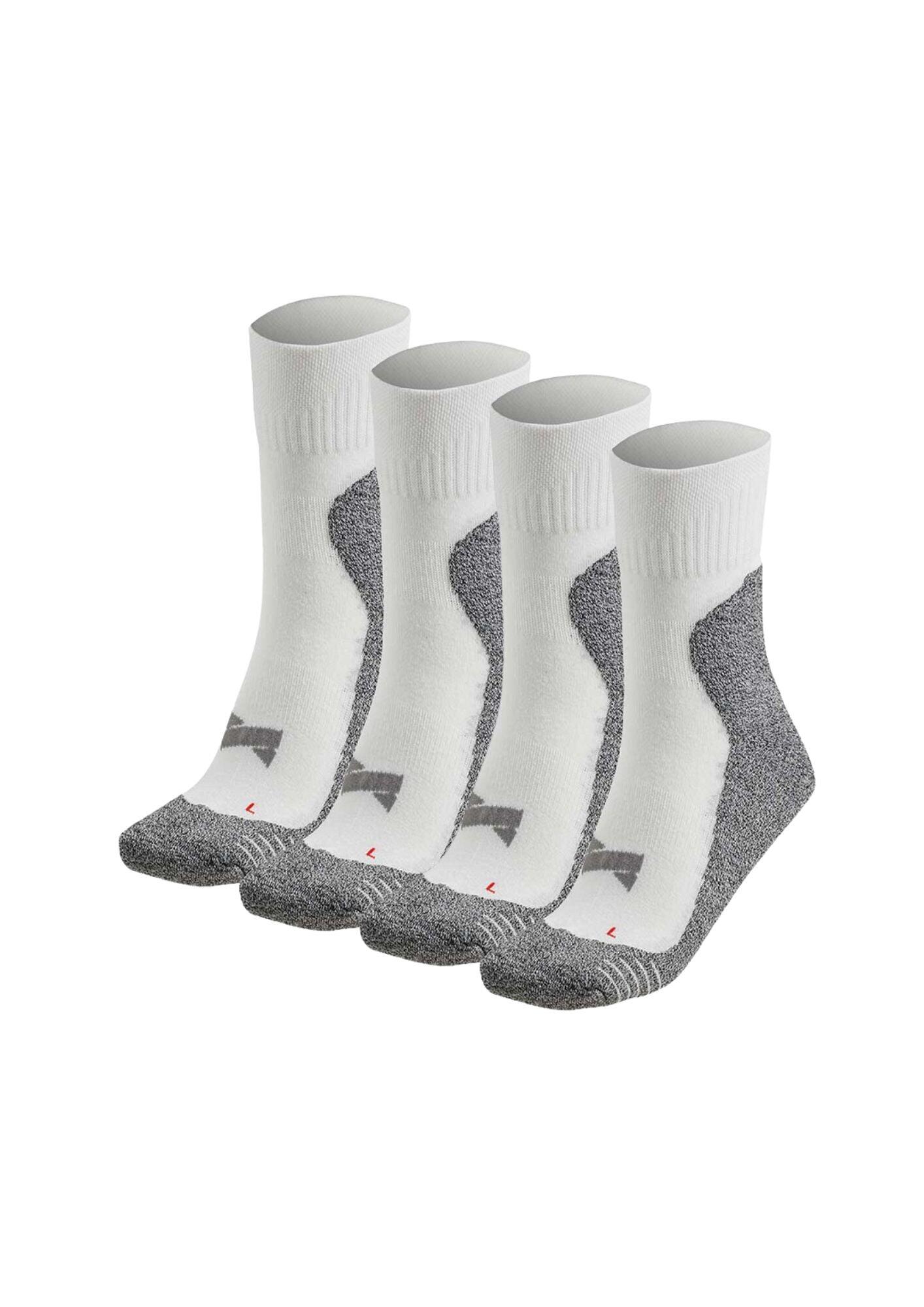 Skarpety sportowe średniej wysokości unisex 4 pary