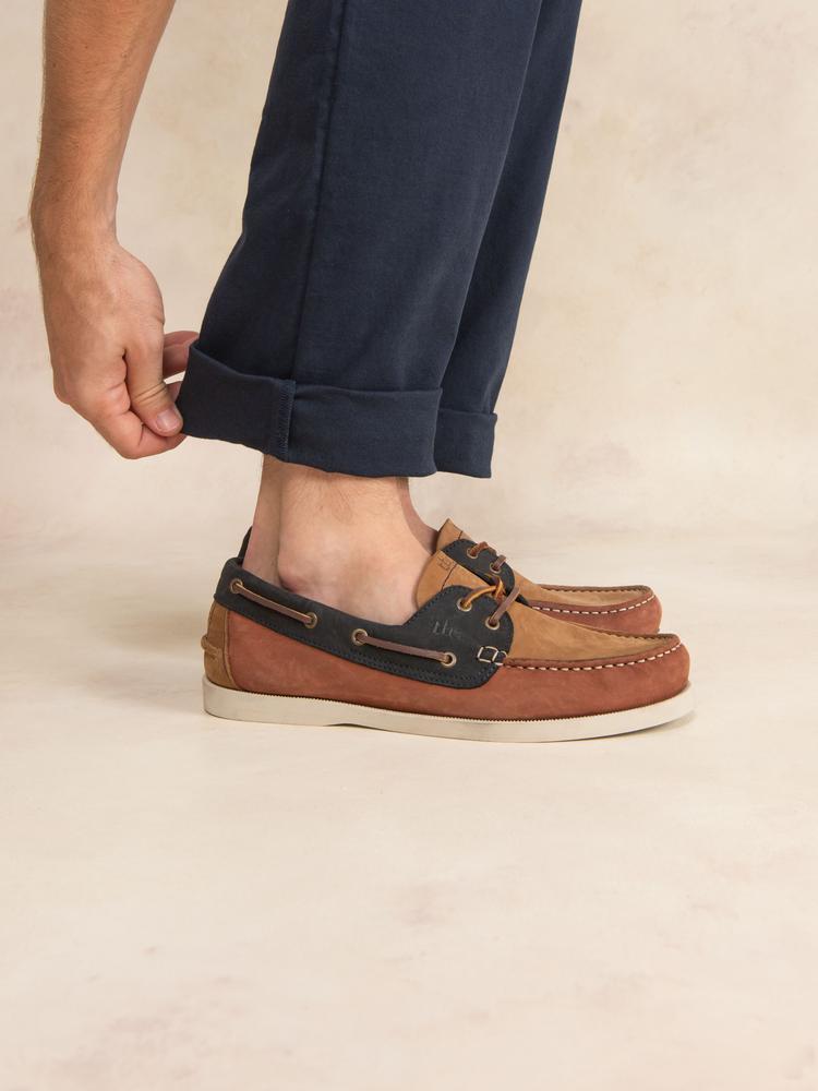 Skórzane buty żeglarskie TBS Phenis
