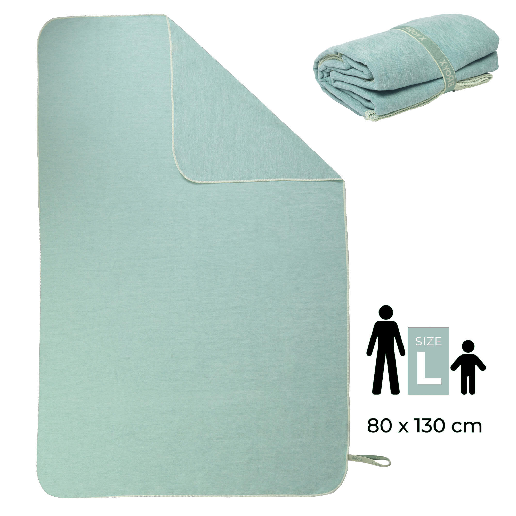 RĘCZNIK SUPERSOFT BASENOWY 80 x 130cm L SZAŁWIA