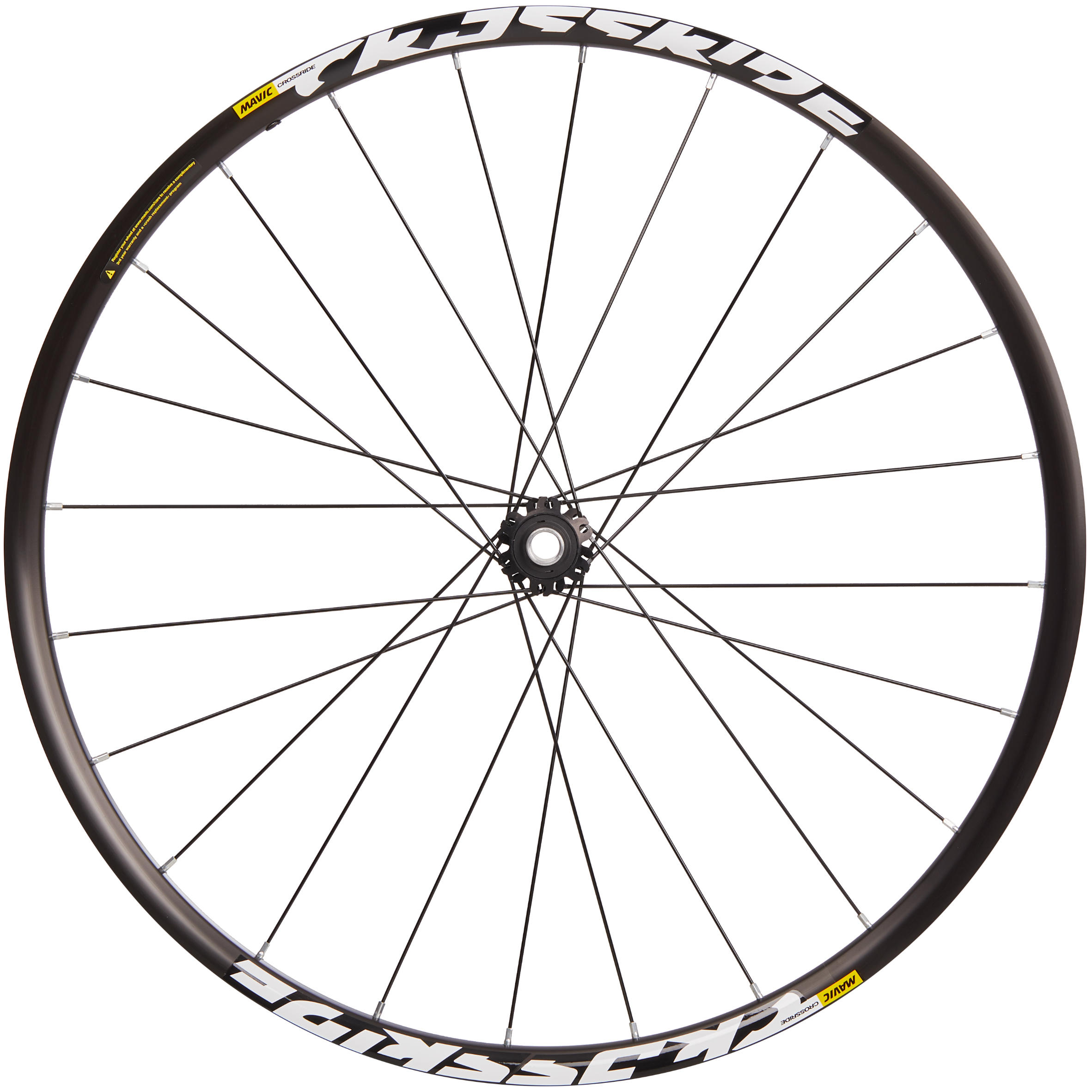 Koło do roweru MTB 26 przednie Crossride FTSX do tarczy oś 9-15 mm