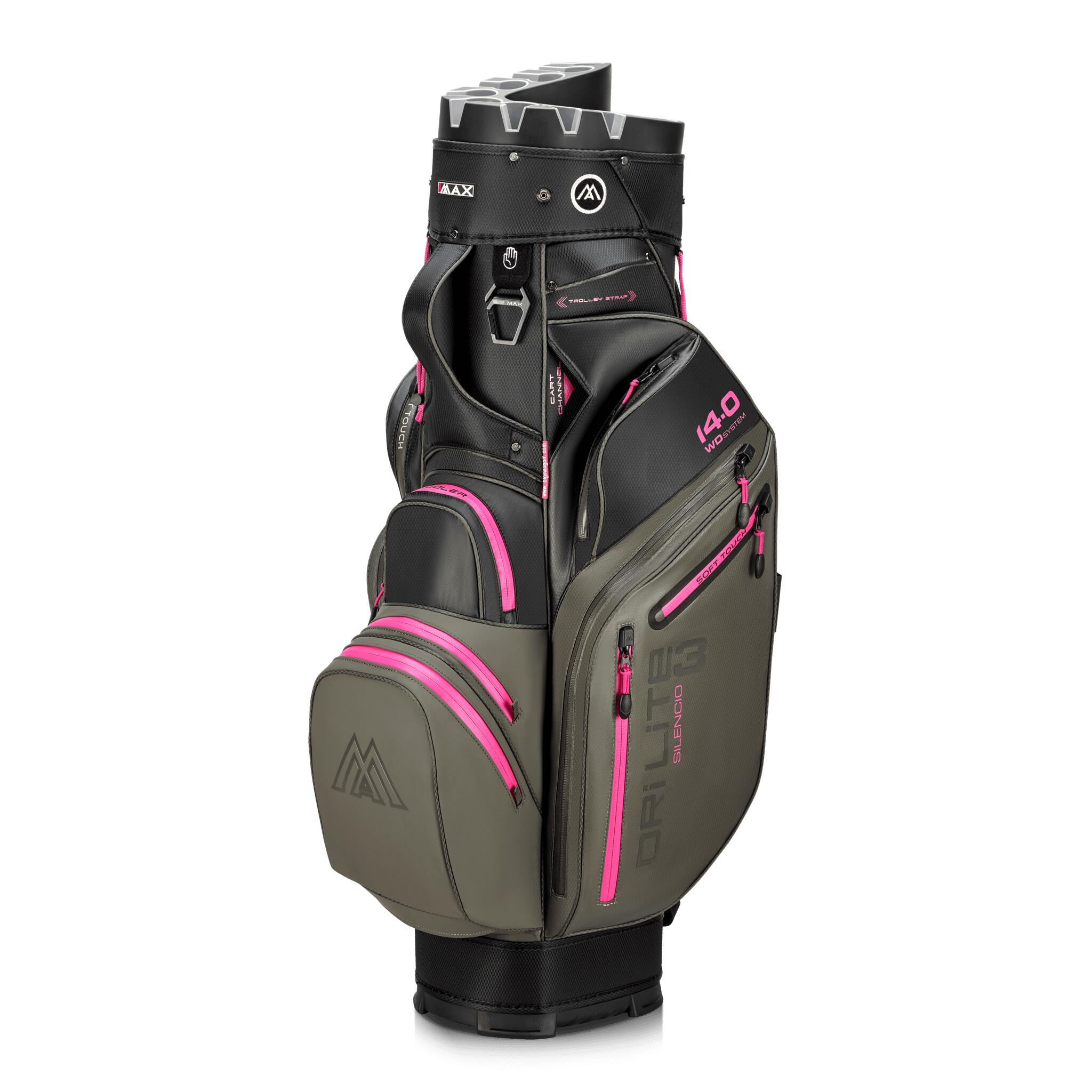 Big Max Drilite Silencio 3 Cicha torba golfowa Torba na wózek Wodoodporna 1